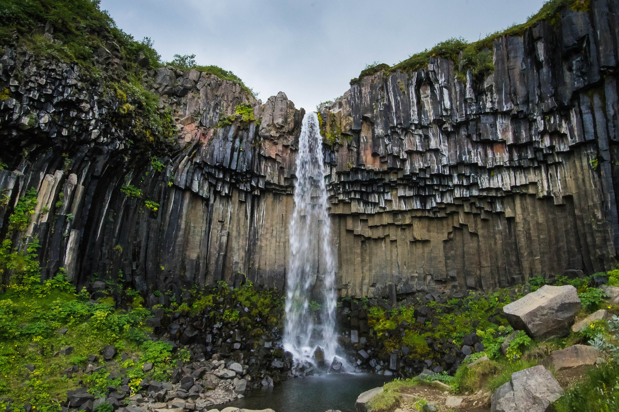 Canon EF-S 10-22mm F3.5-4.5 USM sample photo. Svartifoss photography