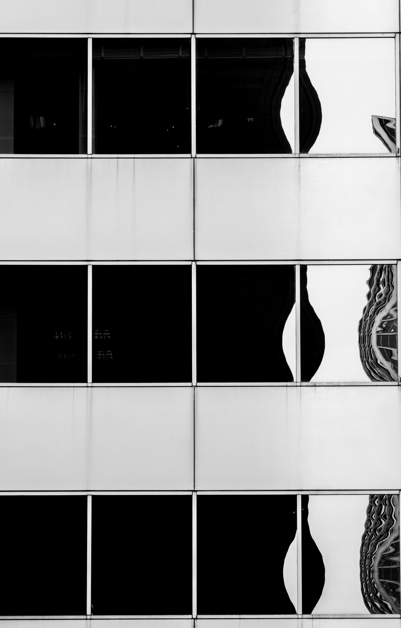 Sony FE 24-240mm F3.5-6.3 OSS sample photo. Black & white building photography