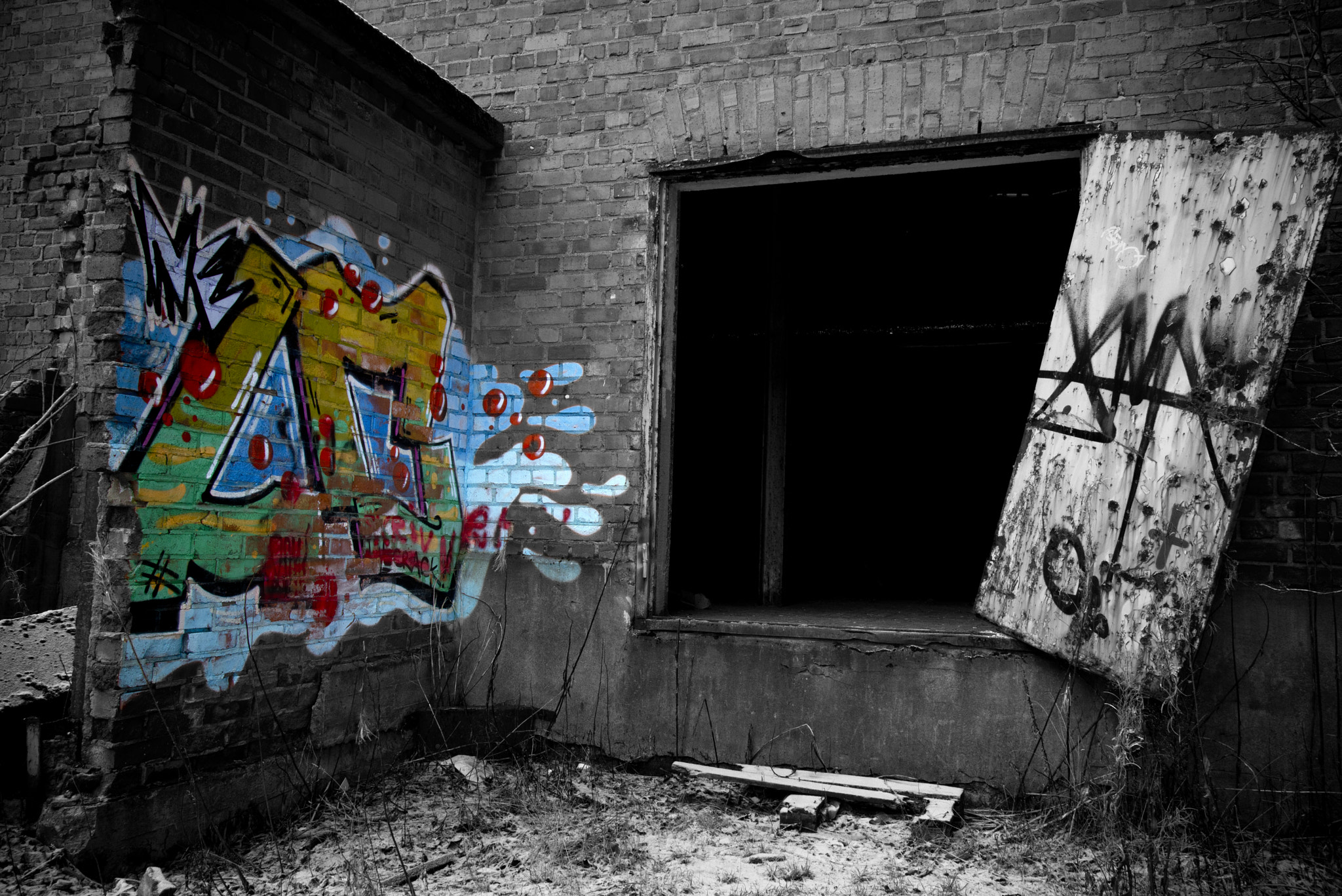 Nikon AF-S Nikkor 24-120mm F4G ED VR sample photo. The old factory #2 photography