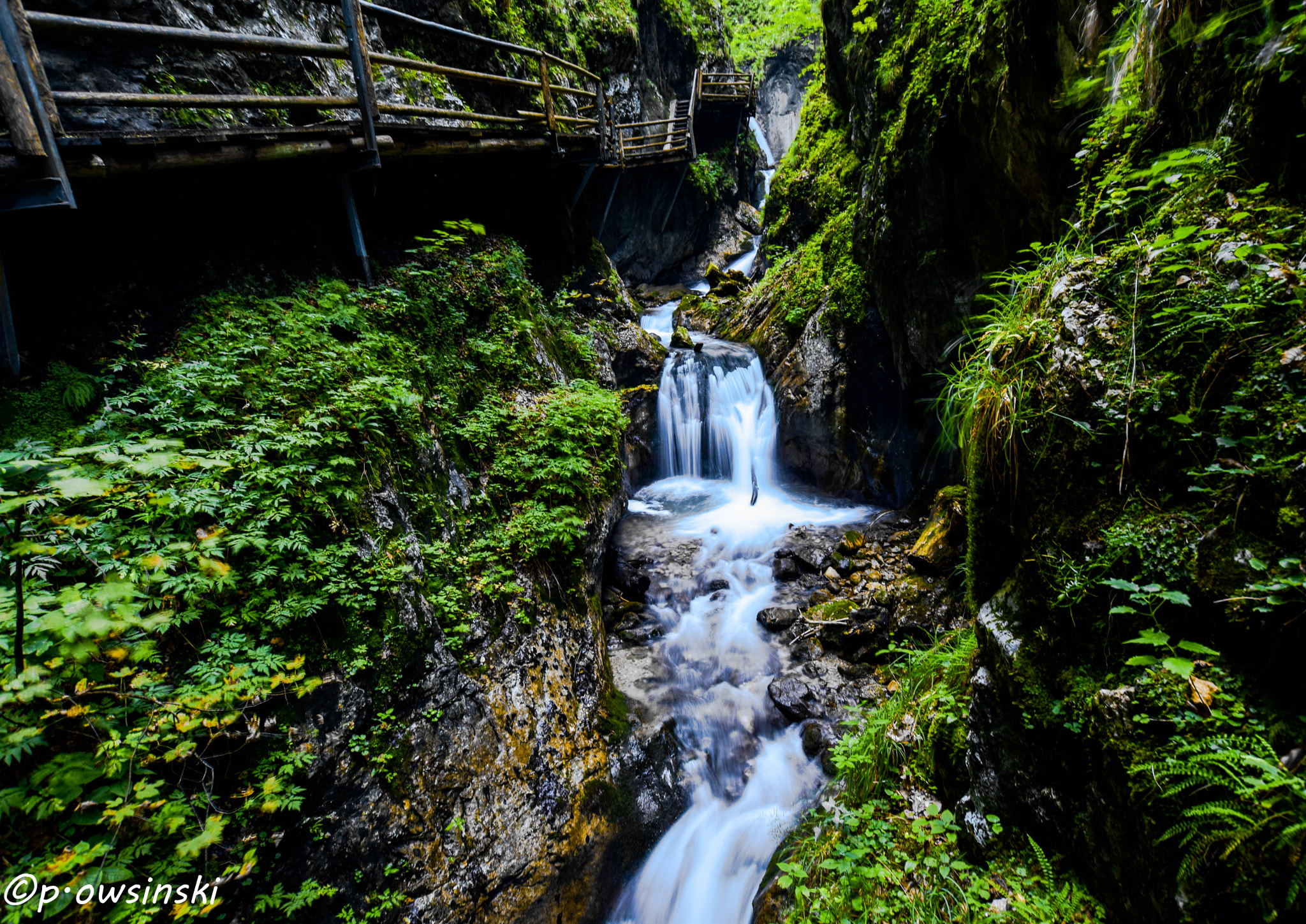 Nikon D5300 + Sigma 10-20mm F3.5 EX DC HSM sample photo. Rock waterfall photography