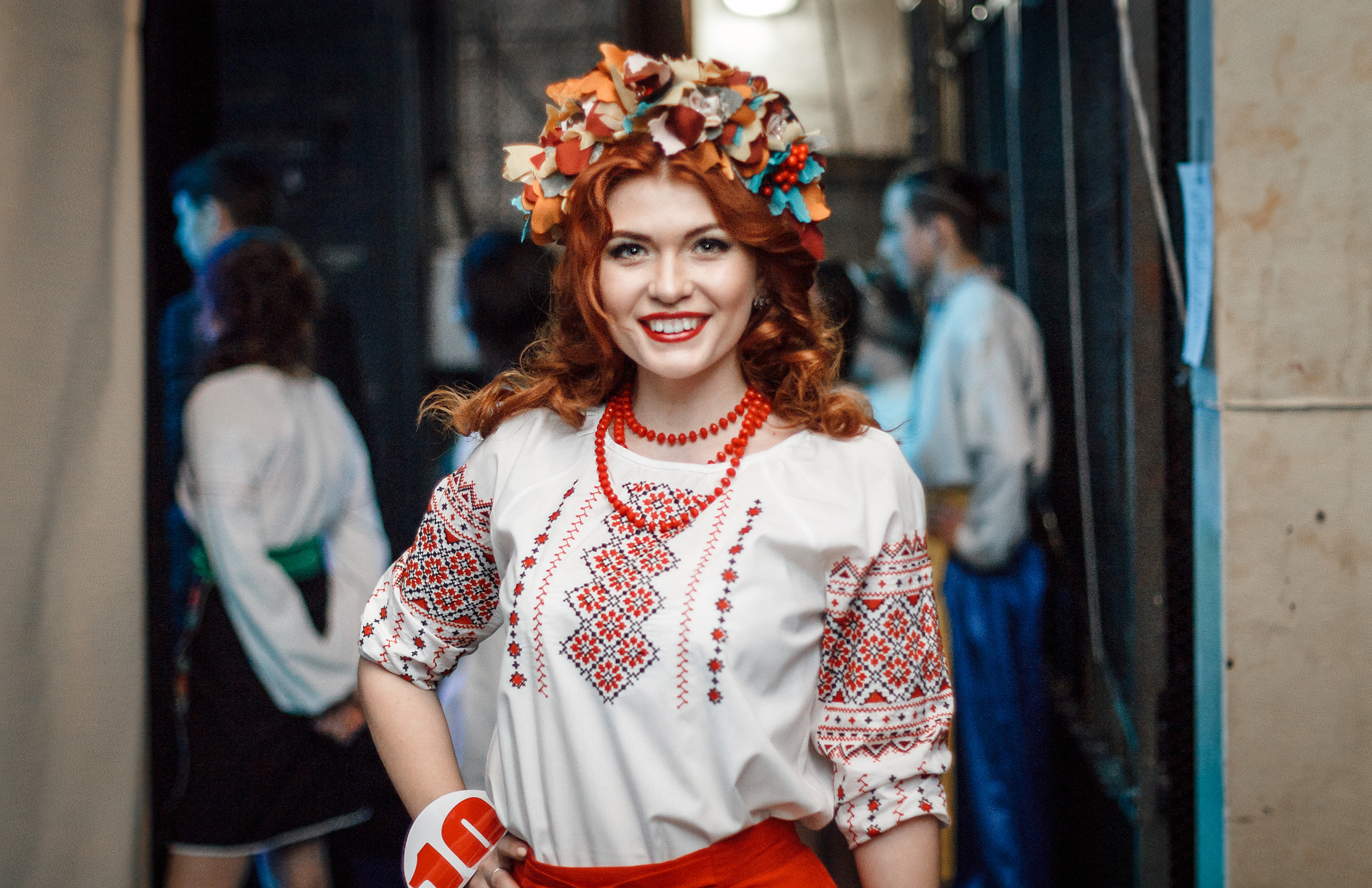 Canon EOS 1100D (EOS Rebel T3 / EOS Kiss X50) sample photo. Traditional ukrainian dress photography