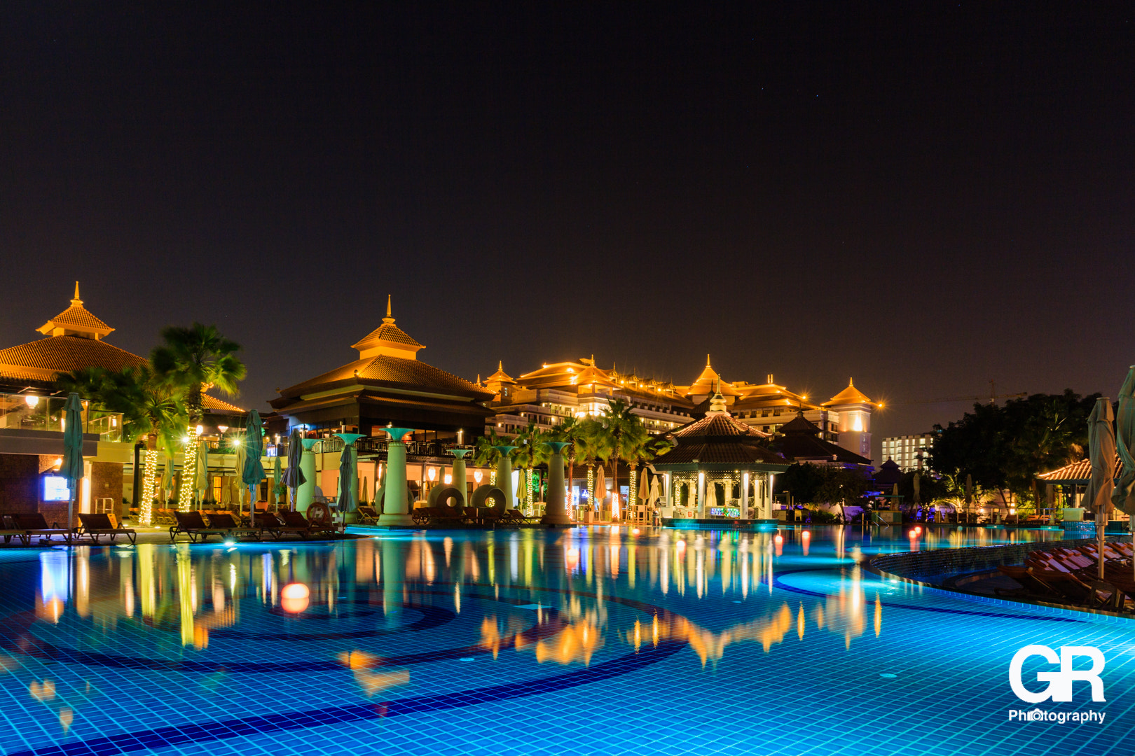 Canon EOS 60D sample photo. Anantara resort the palm dubai photography
