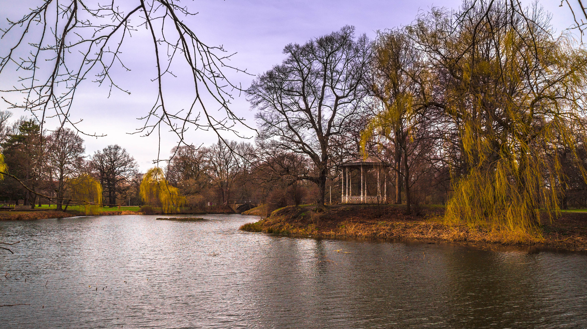 Sony SLT-A58 + 10-20mm F3.5 sample photo. Park pond photography