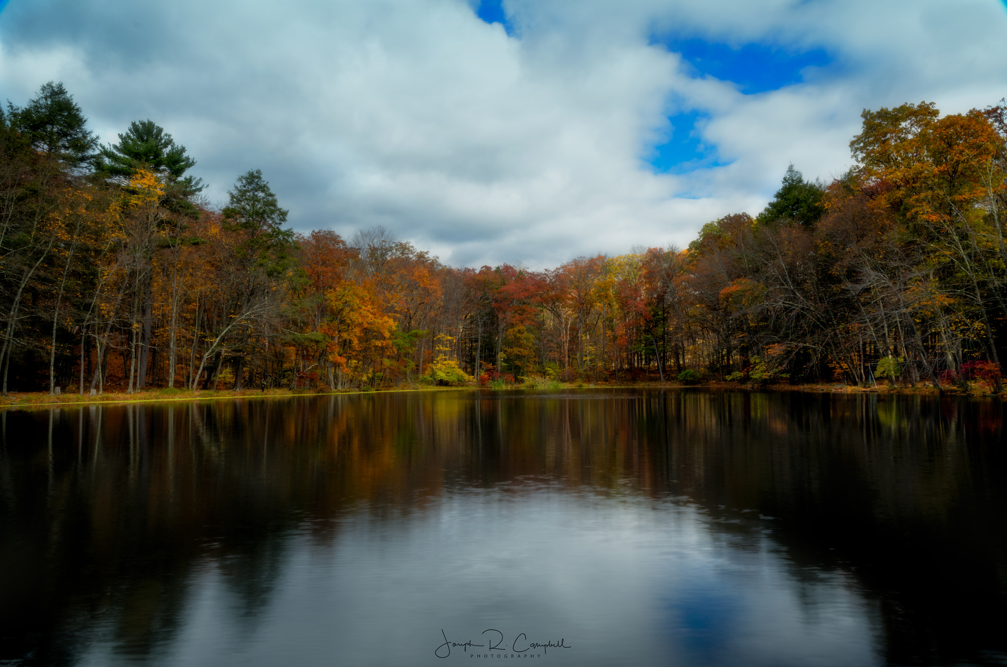 Samyang 16mm F2 ED AS UMC CS sample photo. Autumn reflections photography