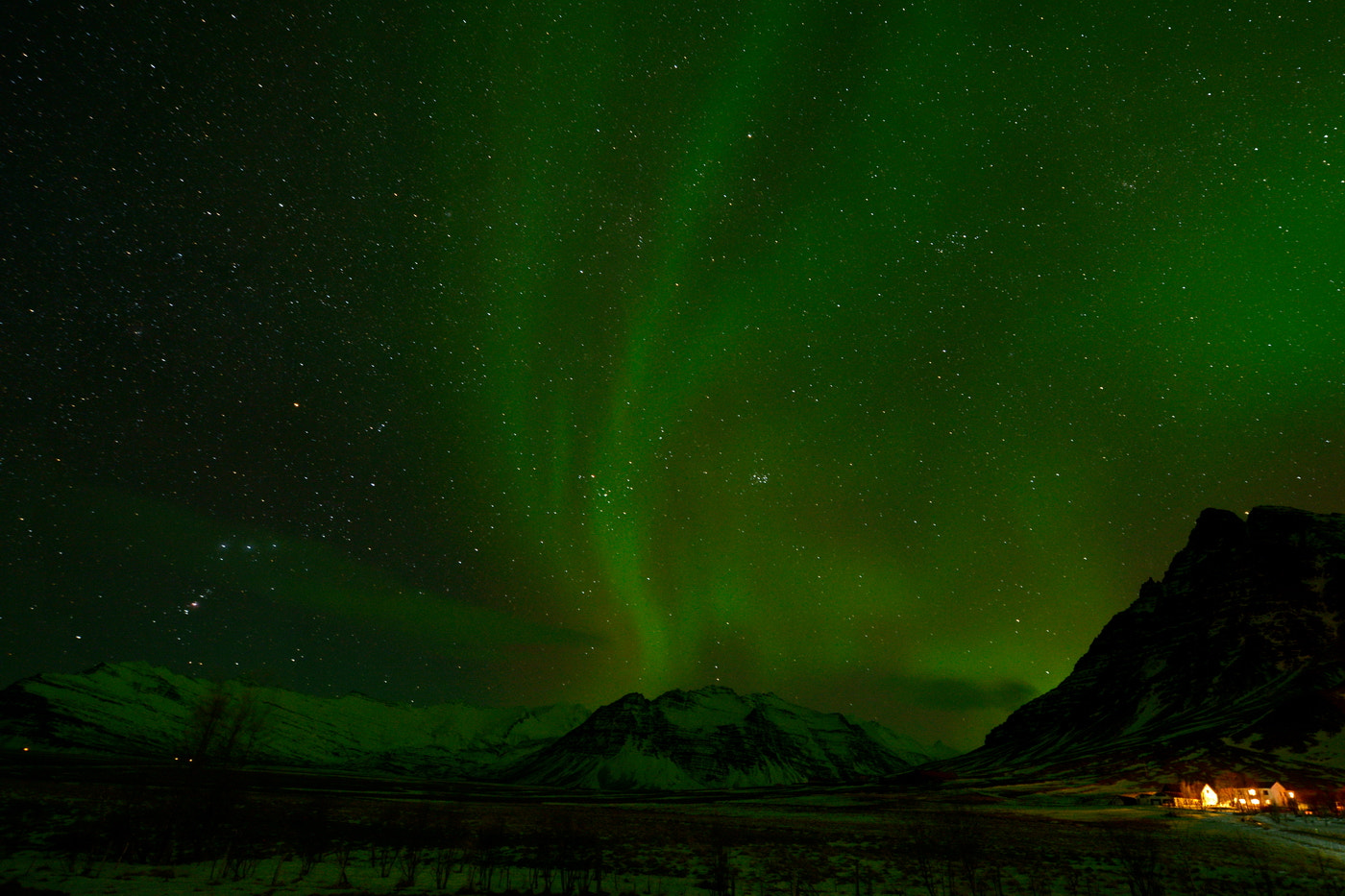 Nikon AF-S Nikkor 14-24mm F2.8G ED sample photo. Aurora photography
