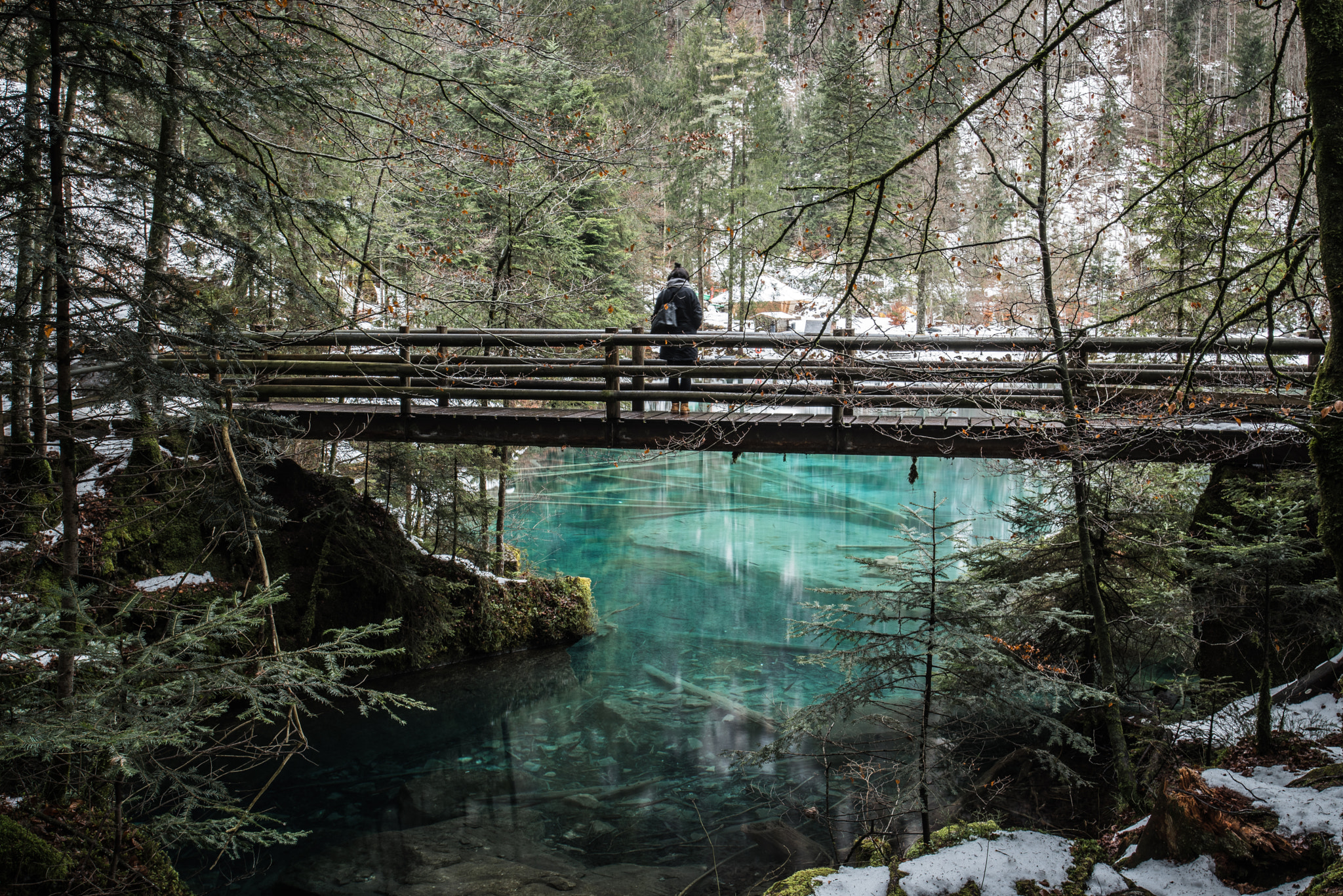 Nikon D750 + Nikon AF-S Nikkor 18-35mm F3.5-4.5G ED sample photo. Blausee switzerland a beautiful place photography