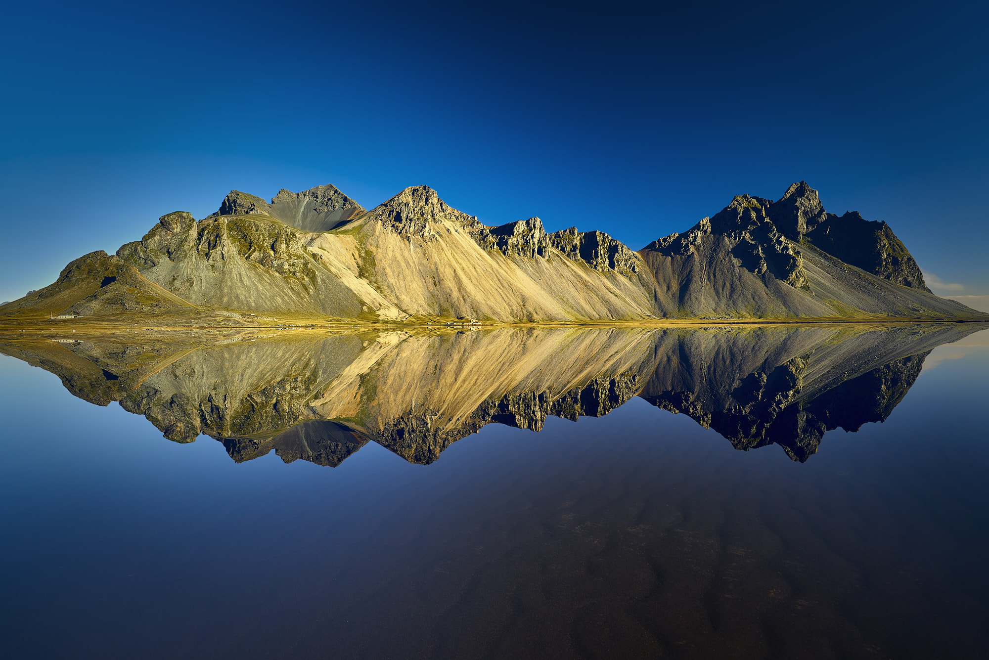 Nikon D810 sample photo. Vestrahorn reflect photography