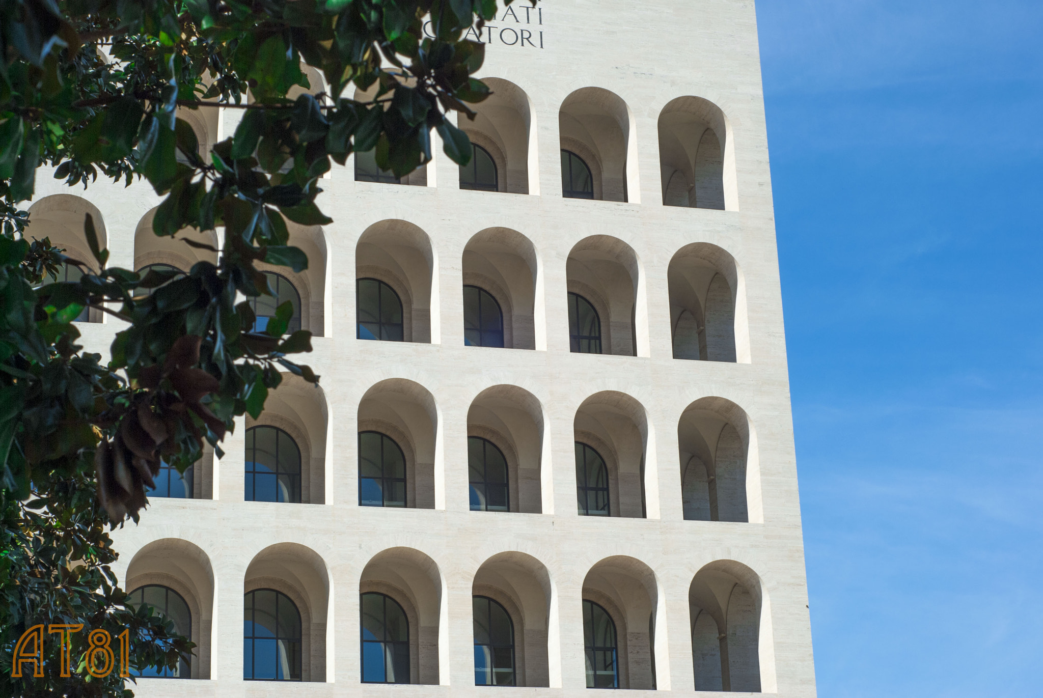 Nikon D80 + Nikon AF Nikkor 50mm F1.8D sample photo. Palazzo della civiltà italiana photography