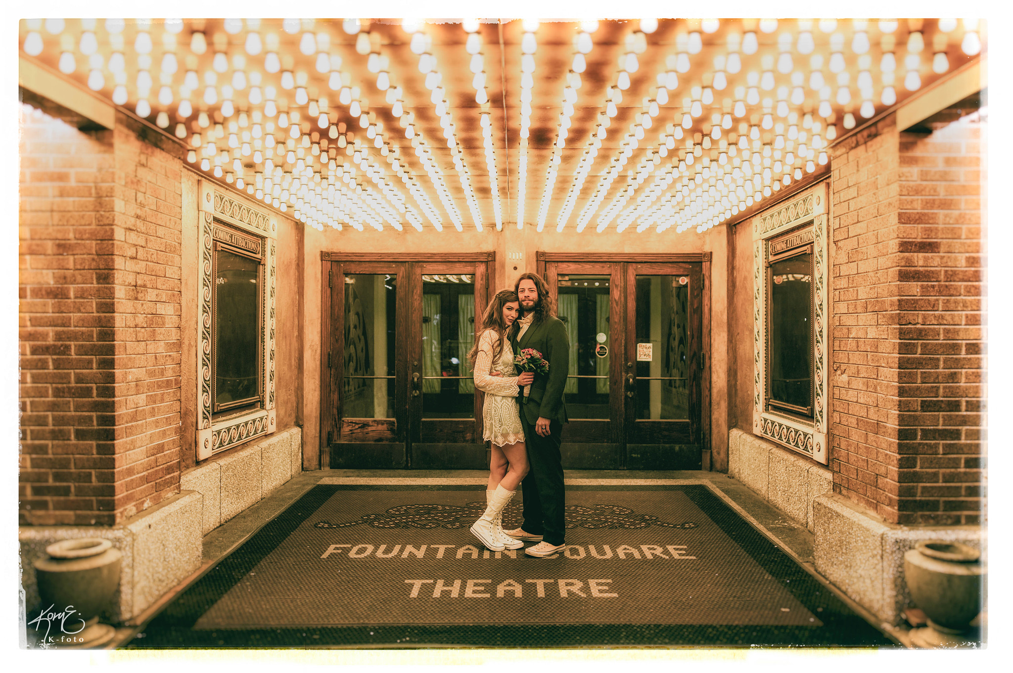 Sigma 24mm F1.4 DG HSM Art sample photo. Kelly & trevor theater photography