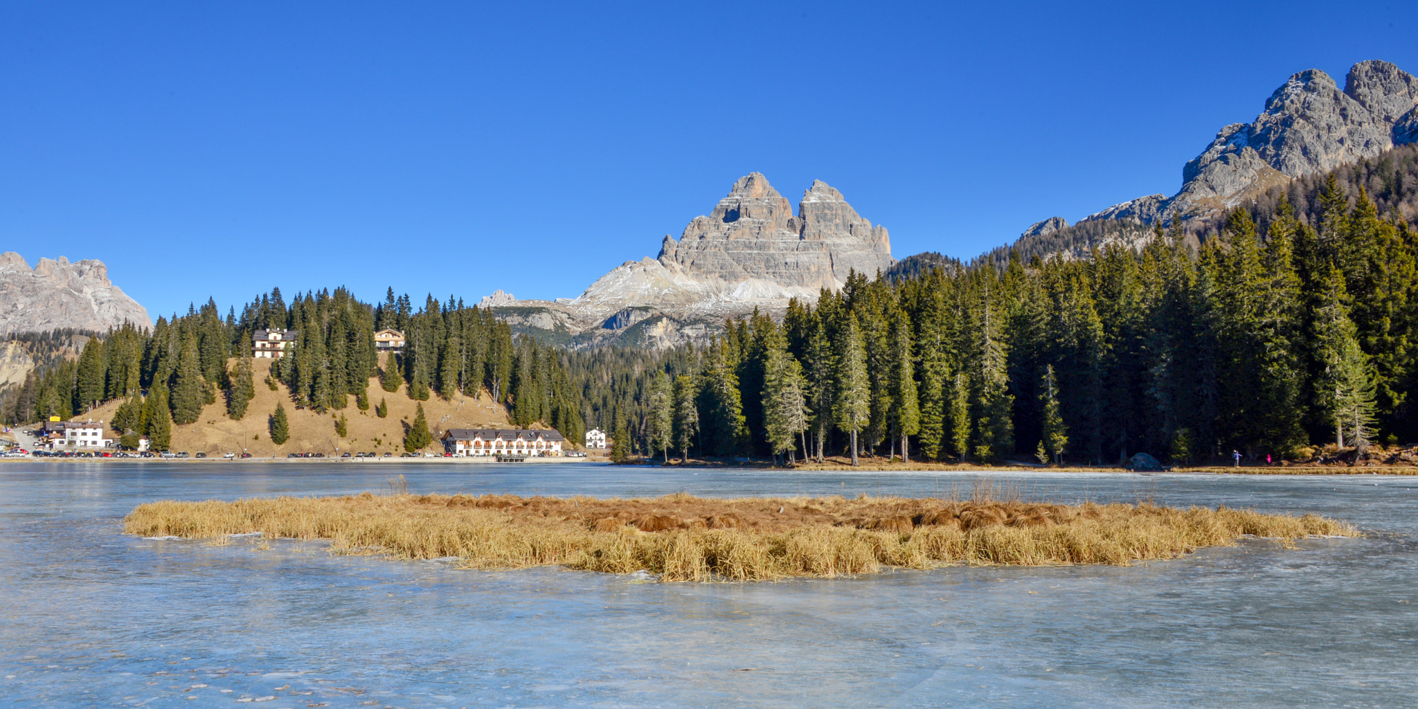Nikon D600 sample photo. Misurina lake and tre cime di lavaredo photography