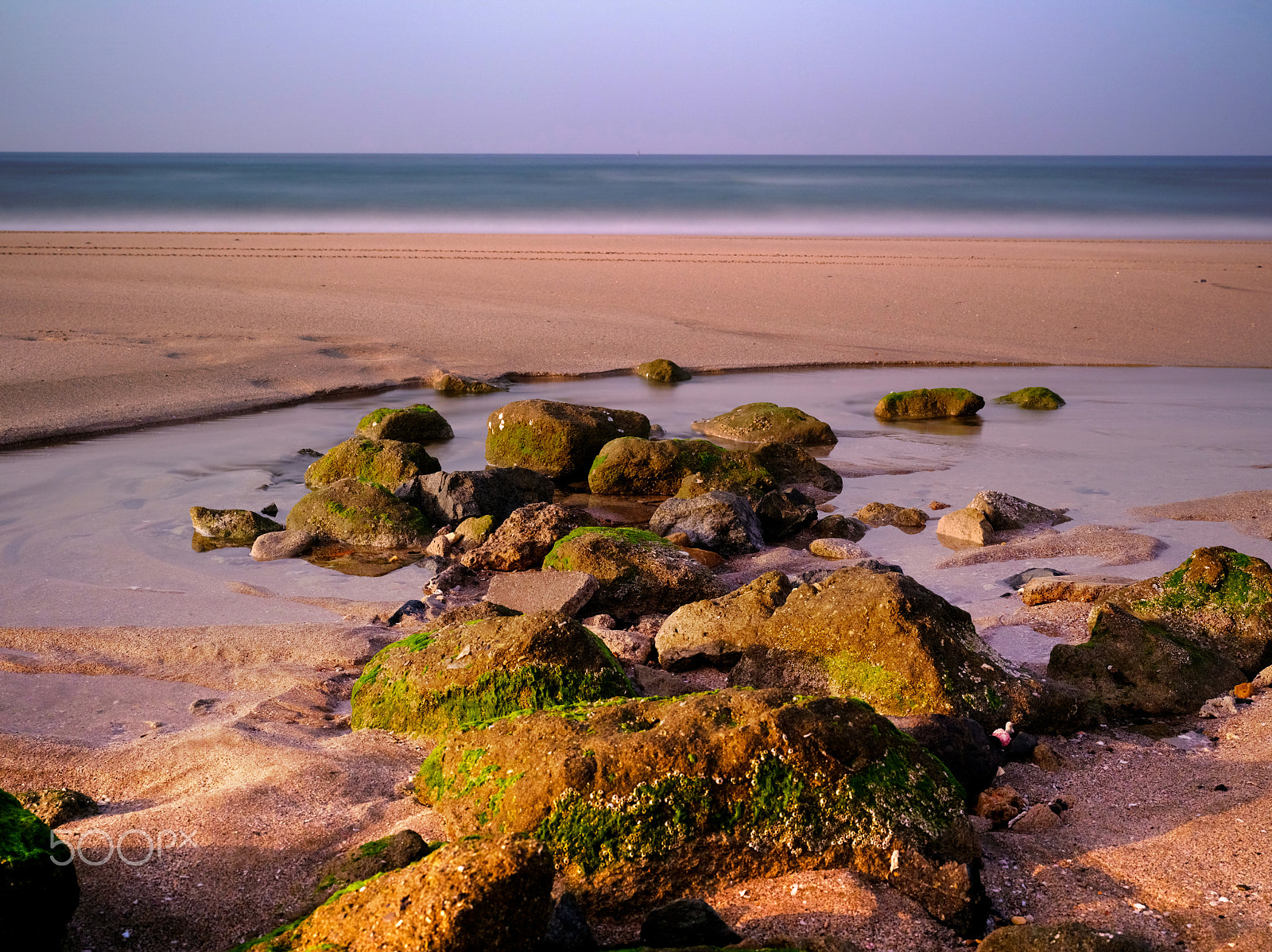 Fujifilm GF 32-64mm F4 R LM WR sample photo. Seaside in muscat with low tide photography