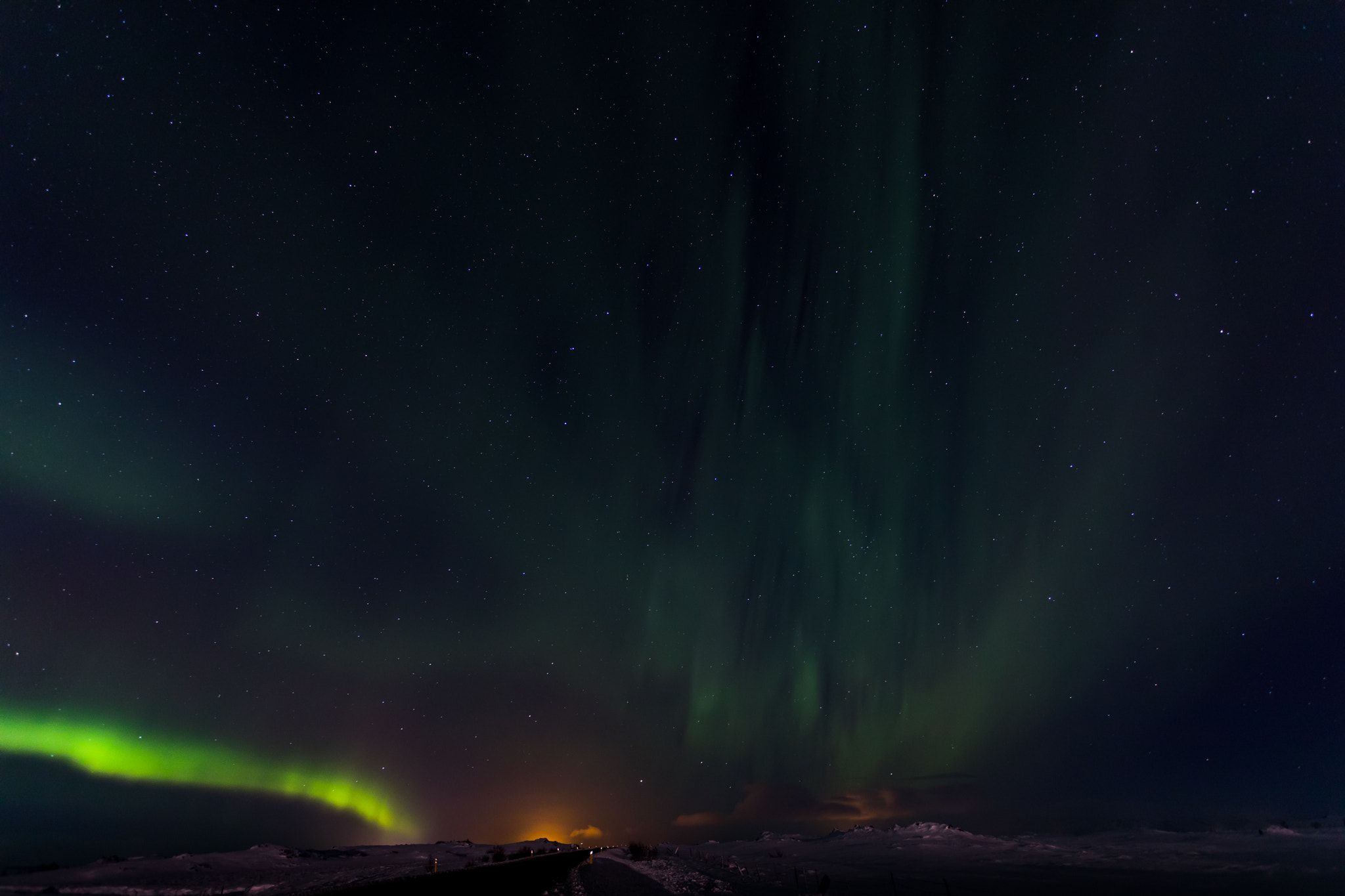 Canon EF 17-40mm F4L USM sample photo. Aurora borealis @ iceland photography