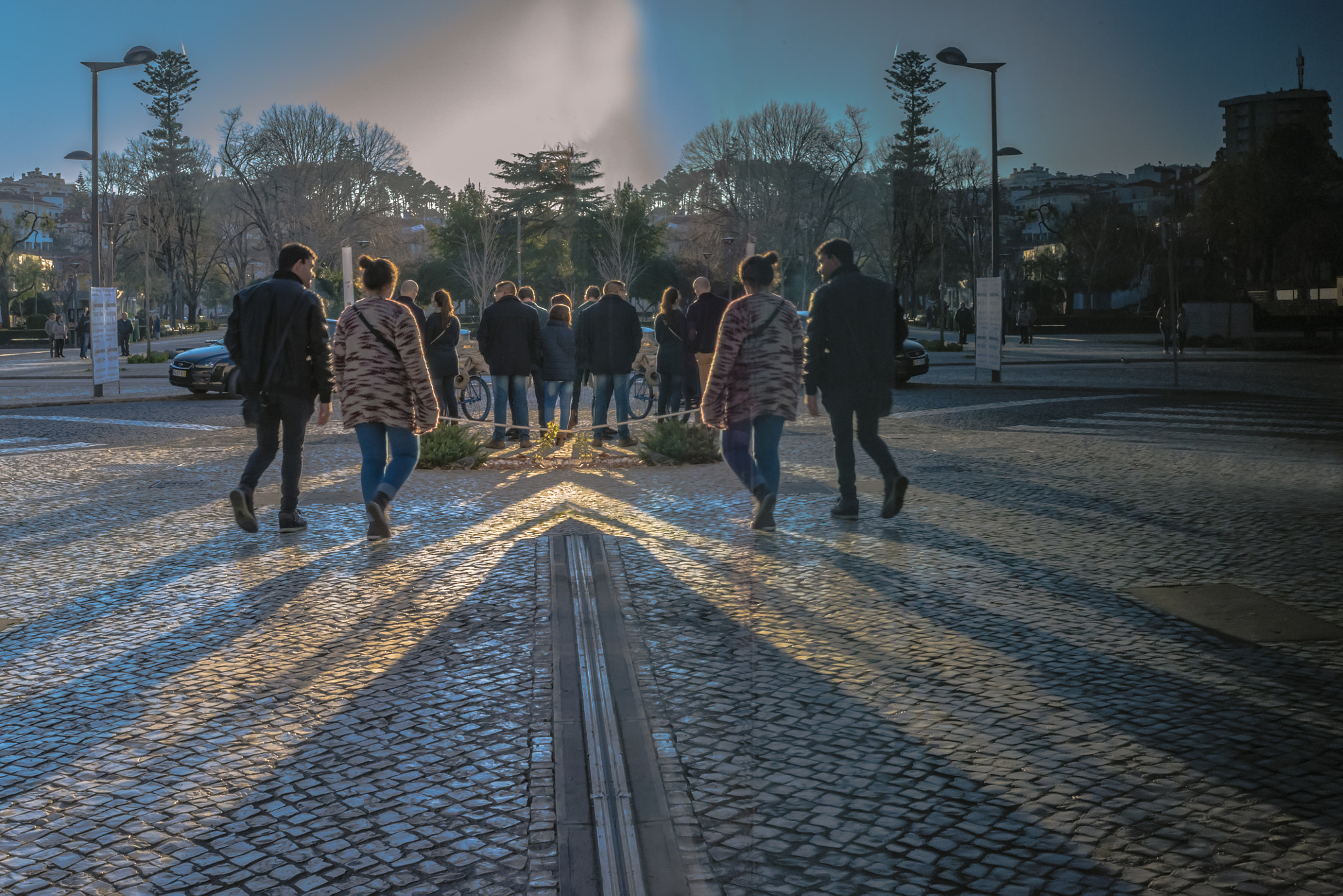 Nikon D750 + Nikon AF-S Nikkor 17-35mm F2.8D ED-IF sample photo. "reflectophotography - waiting for chestnuts" photography