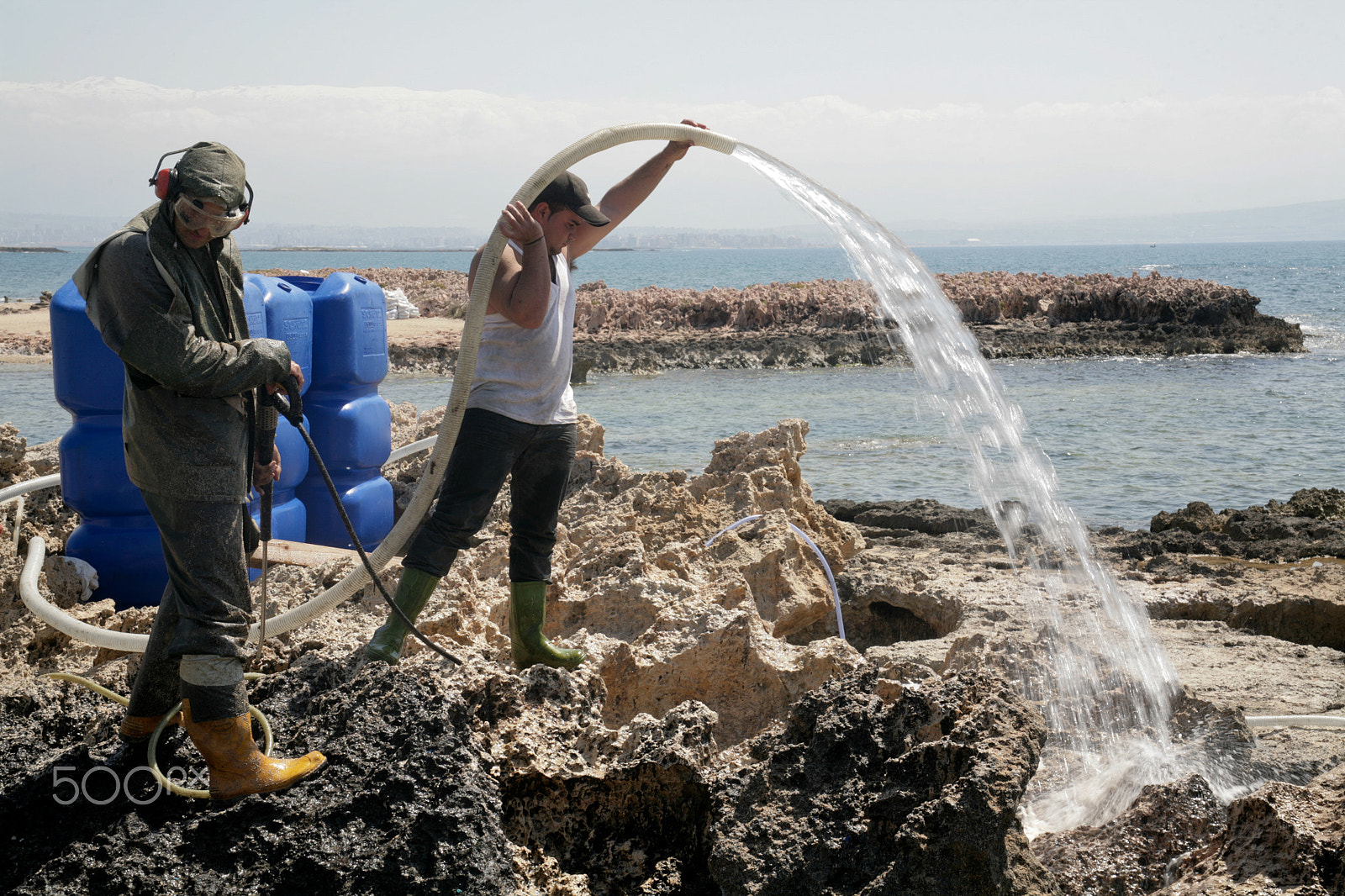 Canon EOS 5D sample photo. Rabbit island cleanup photography