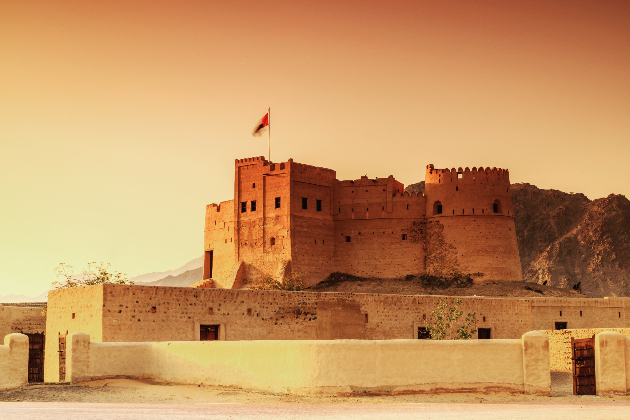 Canon EF 24-70mm F2.8L II USM sample photo. Fujairah fort photography
