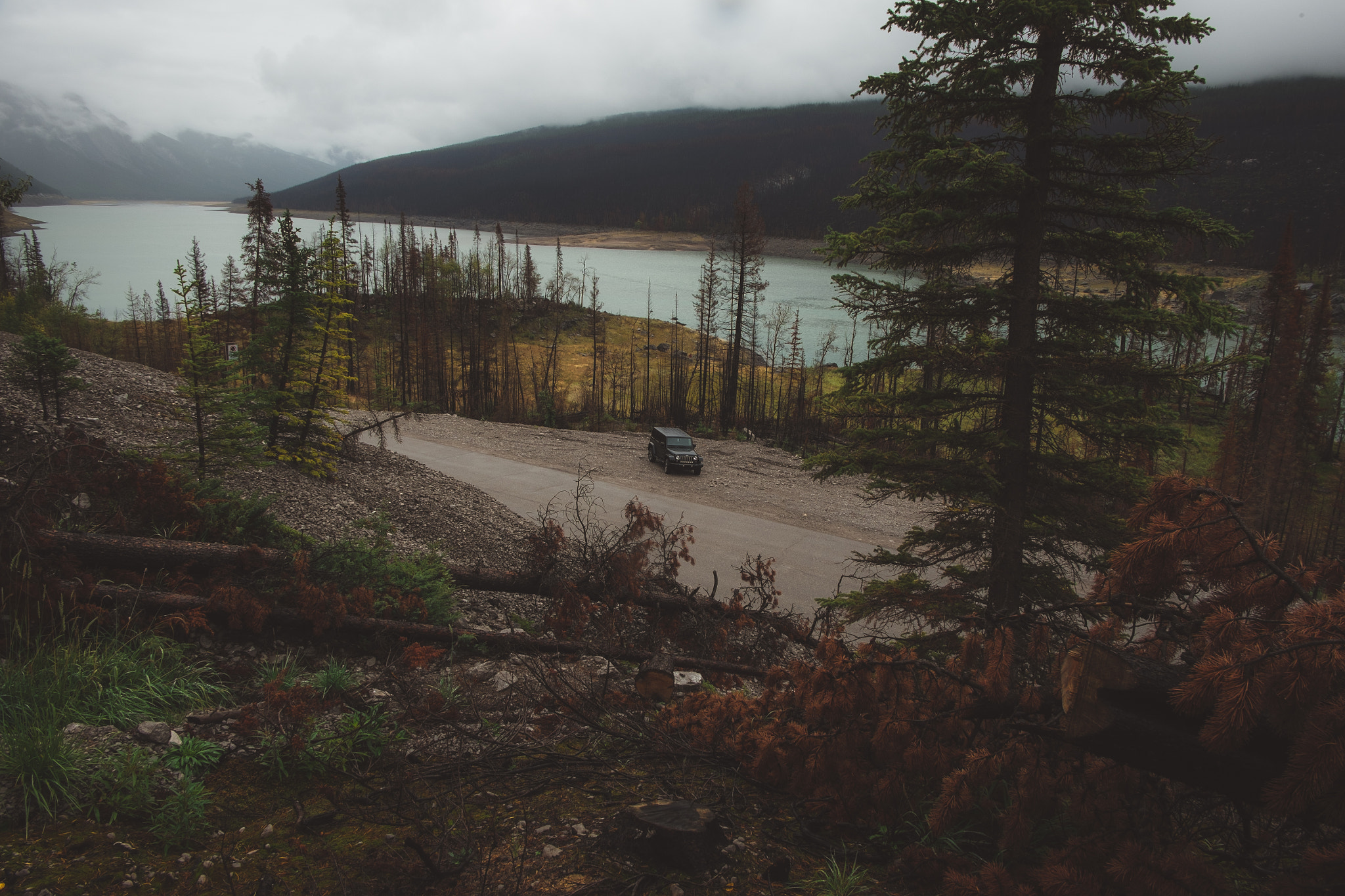 Fujifilm XC 16-50mm F3.5-5.6 OIS sample photo. Some medicine lake gloominess. photography