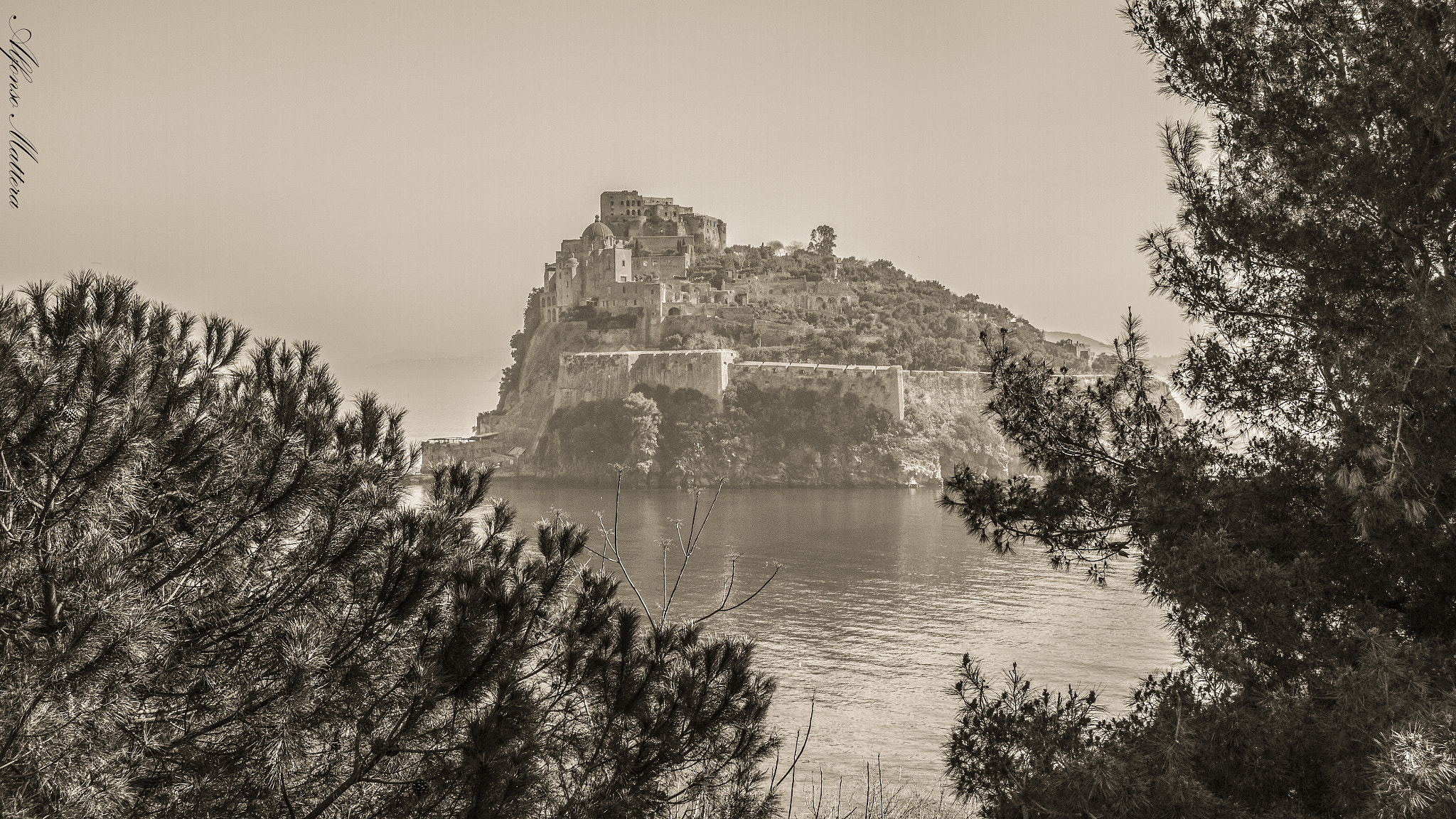 Canon EOS 7D sample photo. Ischia - il castello photography
