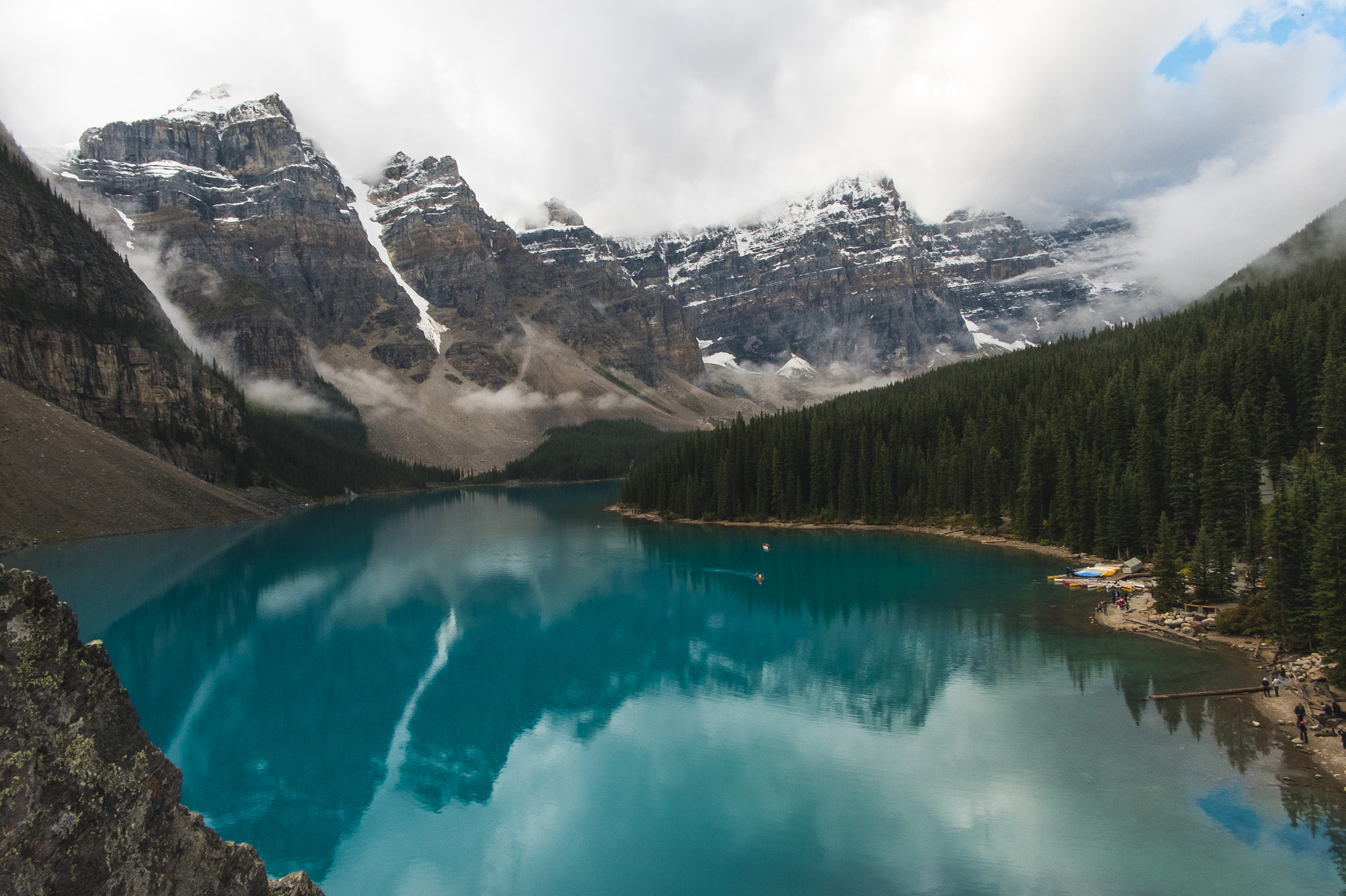 Fujifilm XC 16-50mm F3.5-5.6 OIS sample photo. Lake moraine. photography