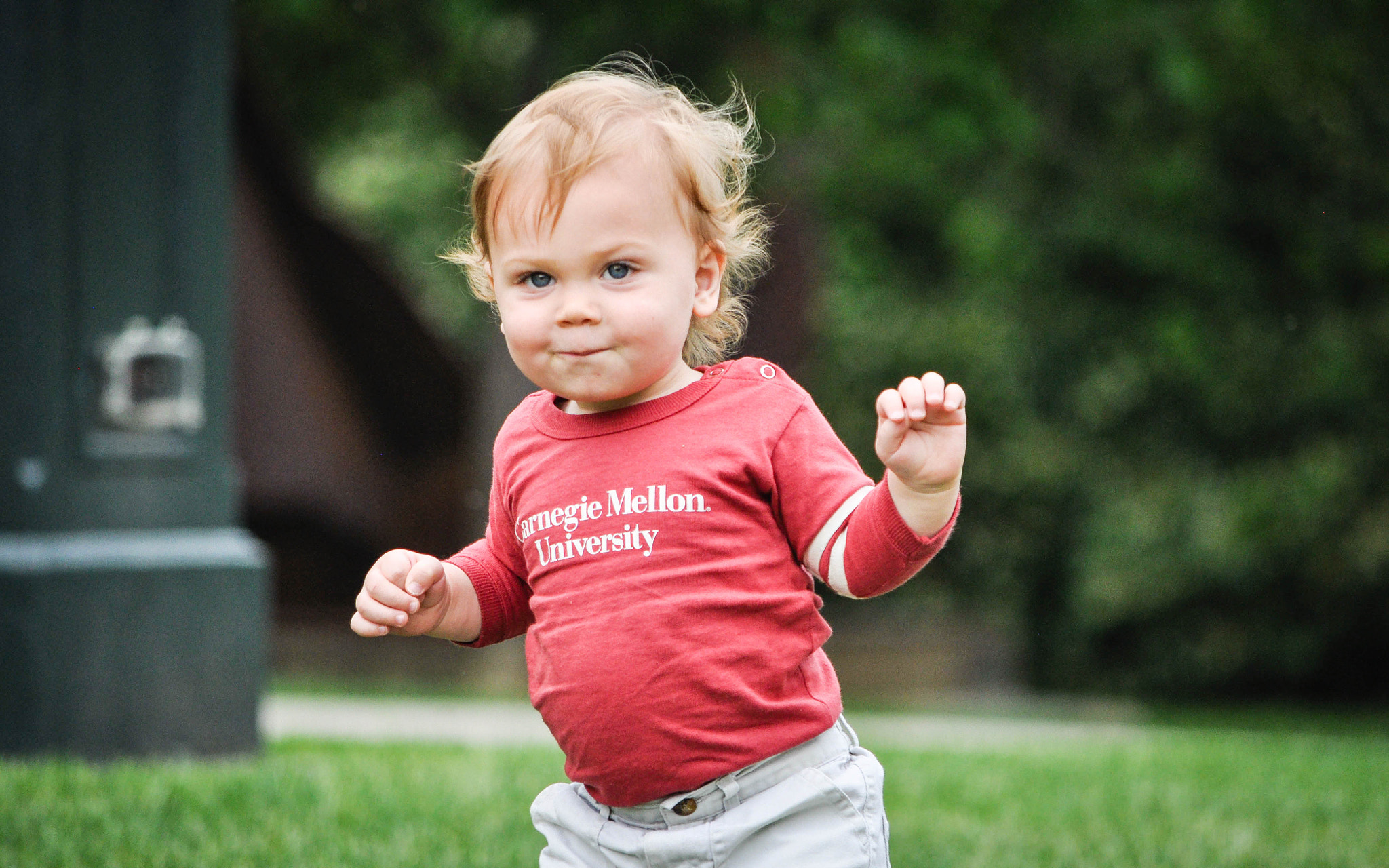 Nikon D5000 sample photo. Cmu baby photography