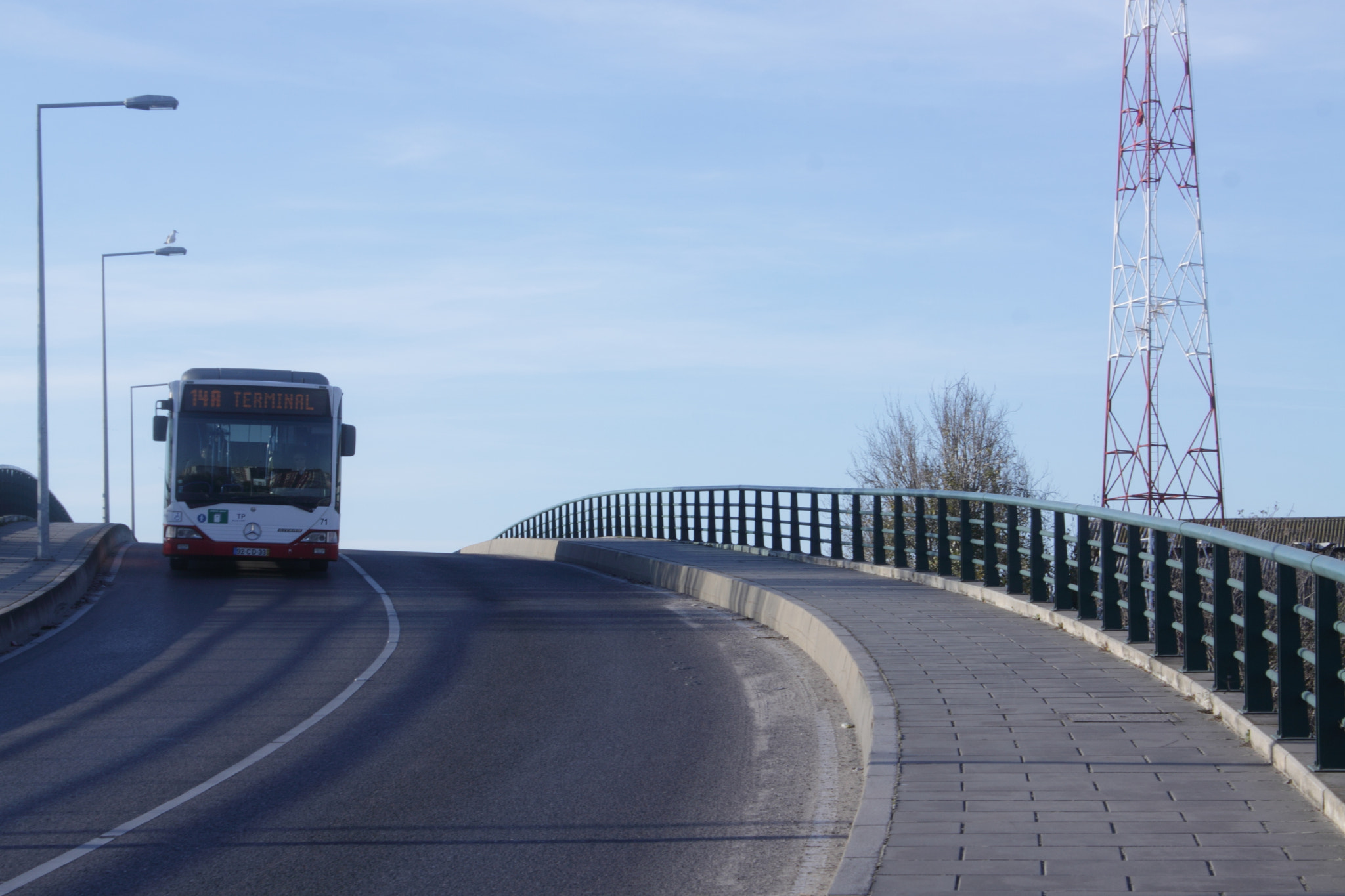 Canon EF-S 18-55mm F3.5-5.6 IS sample photo. The public transports in this city photography