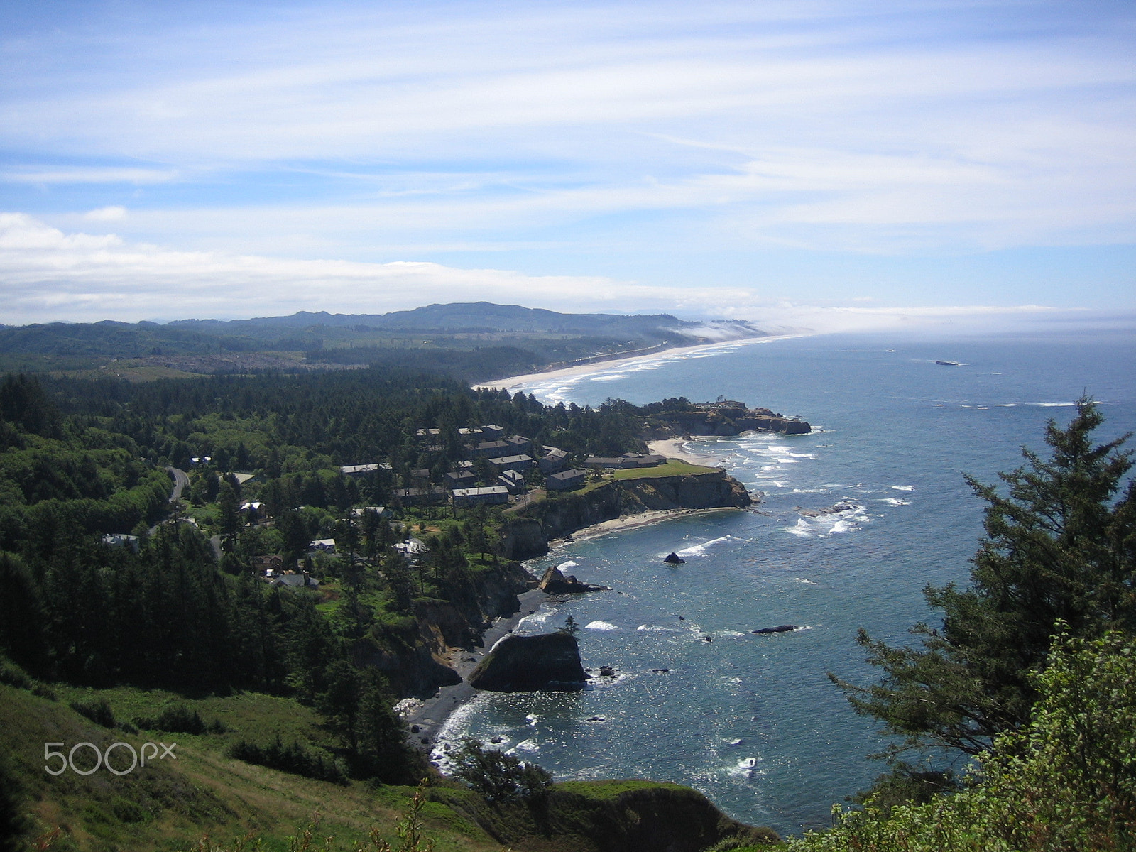 Canon POWERSHOT SD200 sample photo. The very beautiful oregon coastline photography