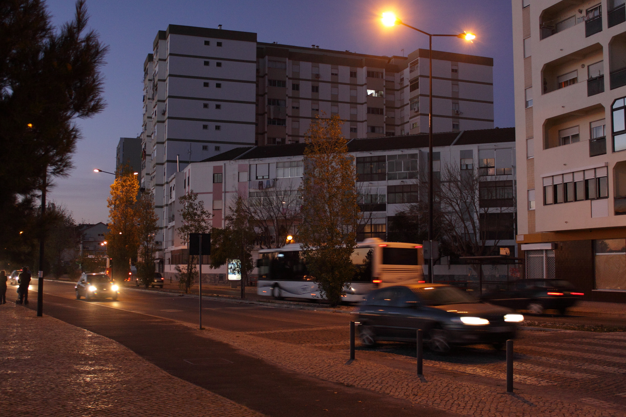 Canon EF-S 18-55mm F3.5-5.6 IS sample photo. The public transports in this city photography