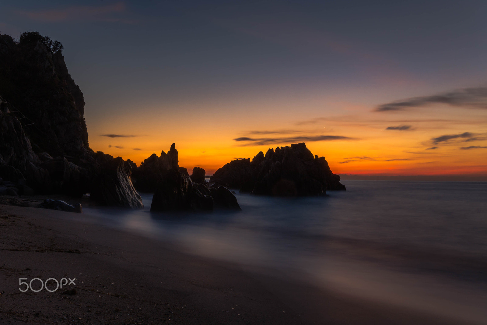 Sigma 10-20mm F4-5.6 EX DC HSM sample photo. Tramonto a parghelia photography