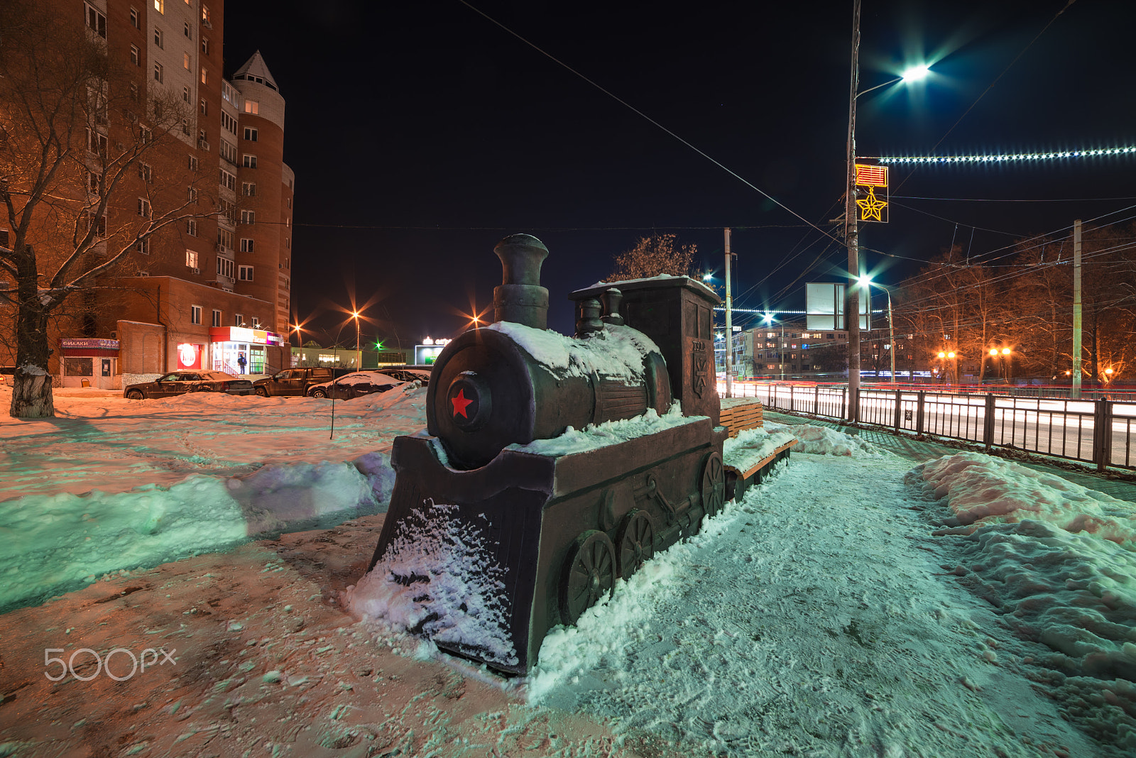 Nikon D750 + Samyang 14mm F2.8 ED AS IF UMC sample photo. Locomotive photography