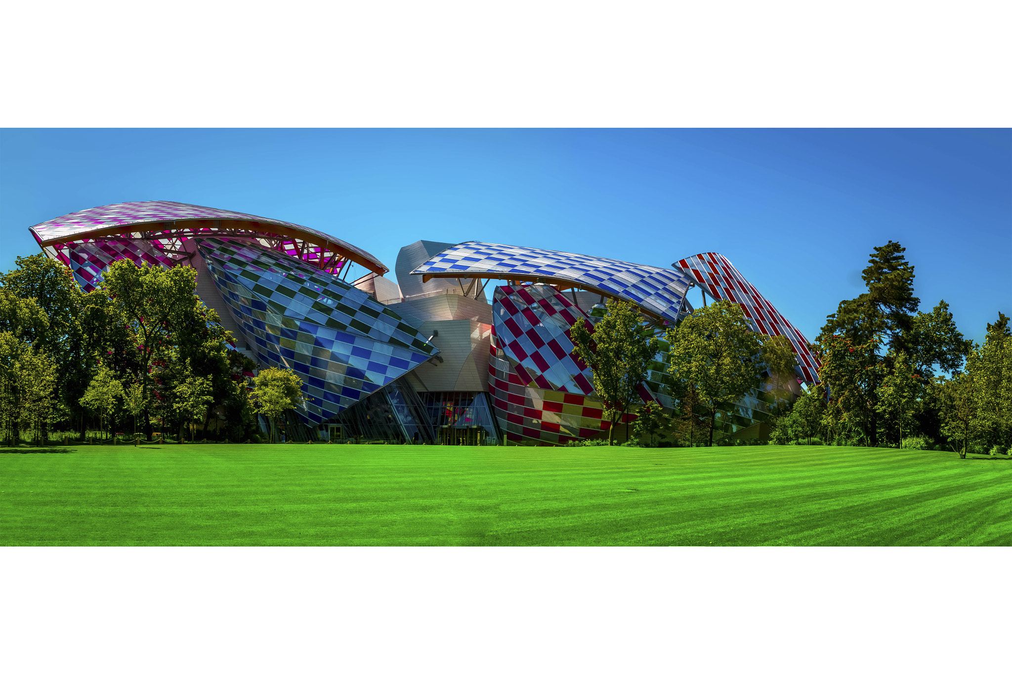 Canon EF 24-70mm F2.8L II USM sample photo. Fondation louis vuitton photography