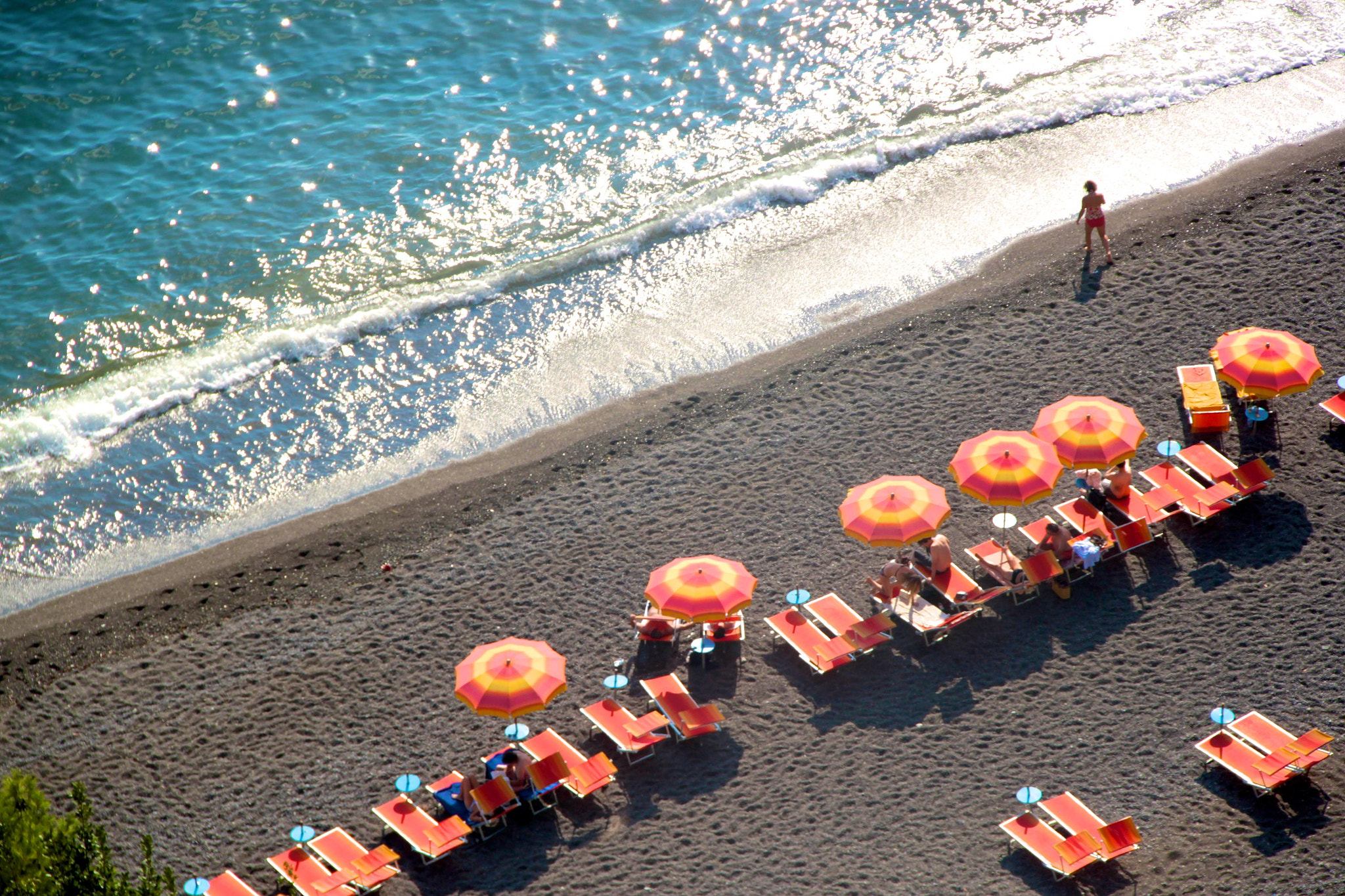 Canon EOS 500D (EOS Rebel T1i / EOS Kiss X3) sample photo. Positano, beach photography