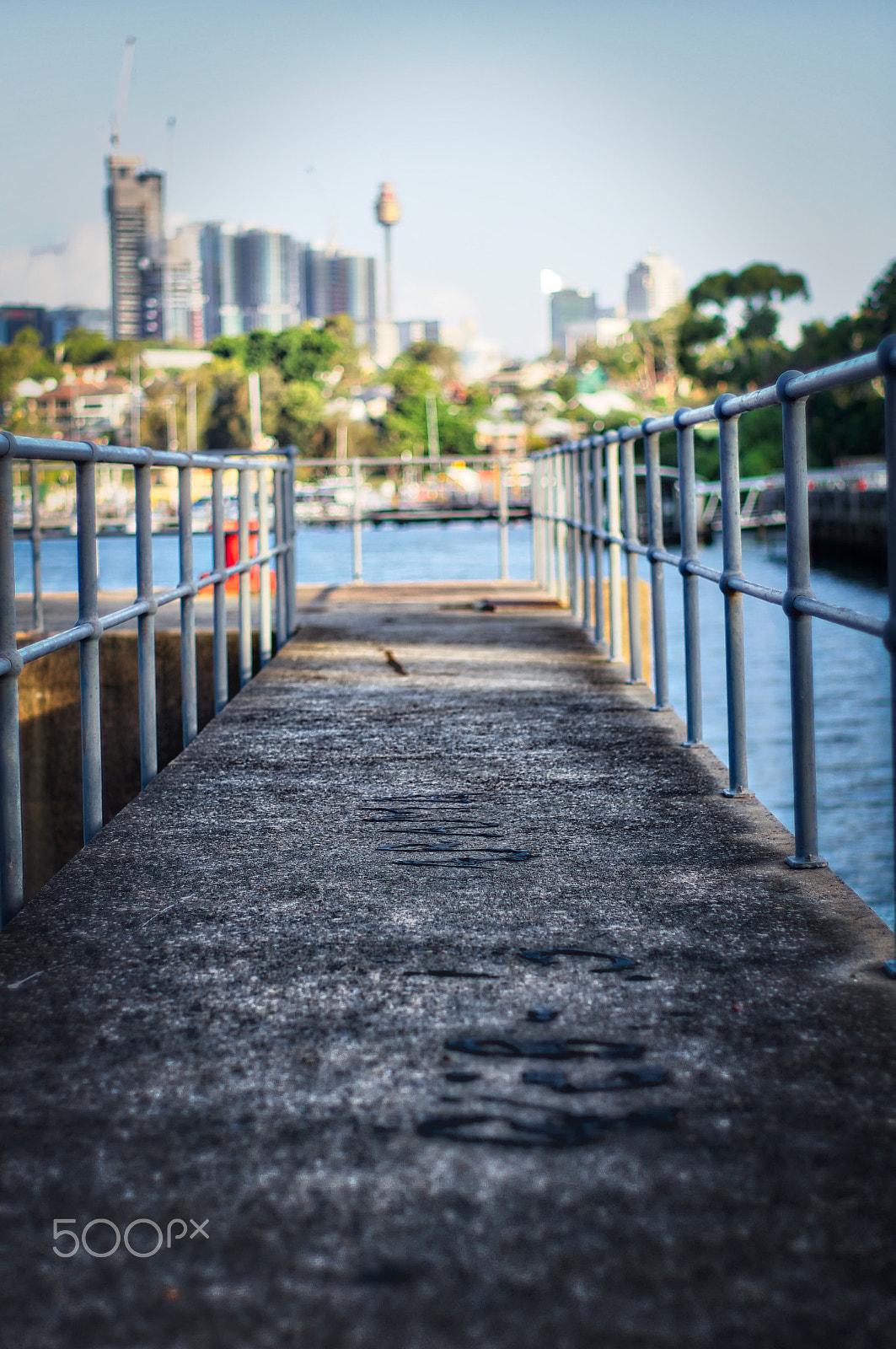 Pentax K-5 + A Series Lens sample photo. Mort bay wharf photography