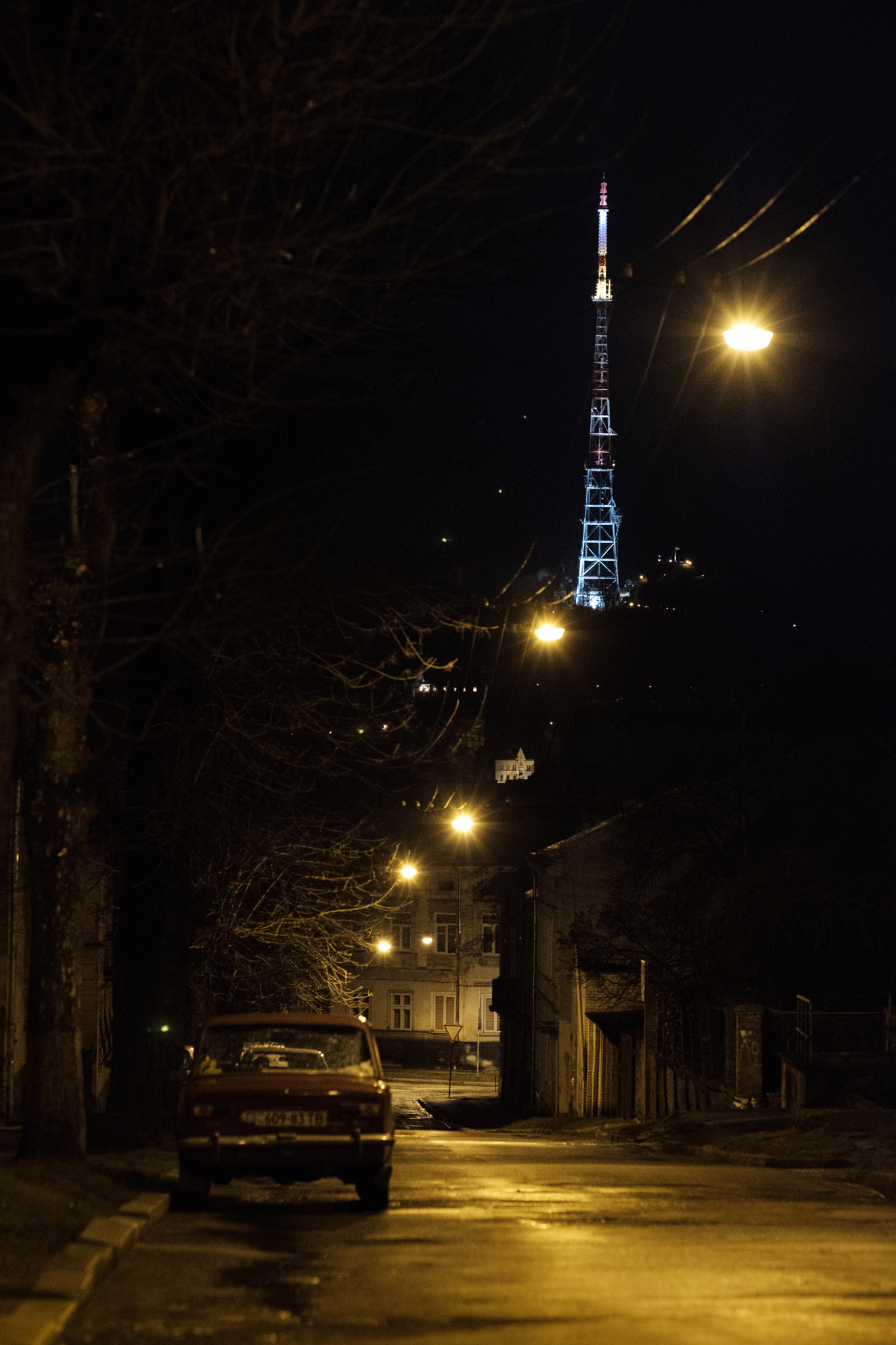Fujifilm X-T2 + Fujifilm XF 90mm F2 R LM WR sample photo. Lviv tv tower photography