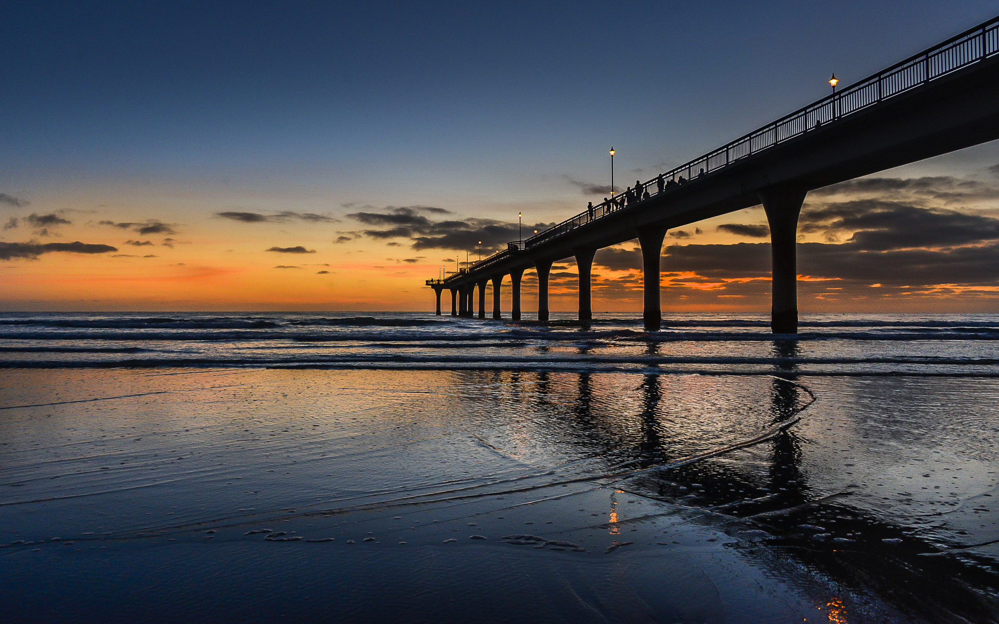 Nikon D600 sample photo. New brighton pier photography