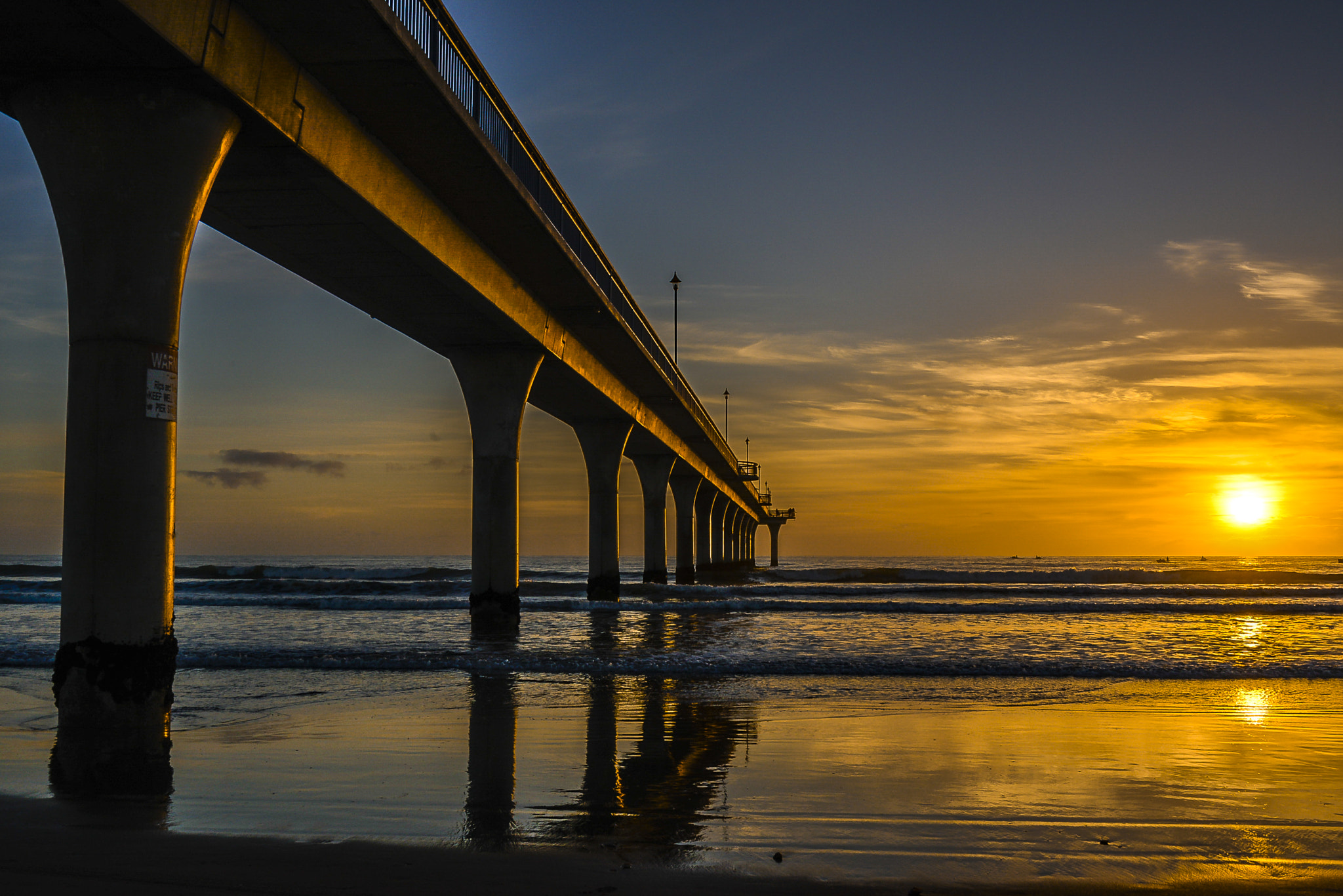 Nikon D600 sample photo. New brighton pier photography