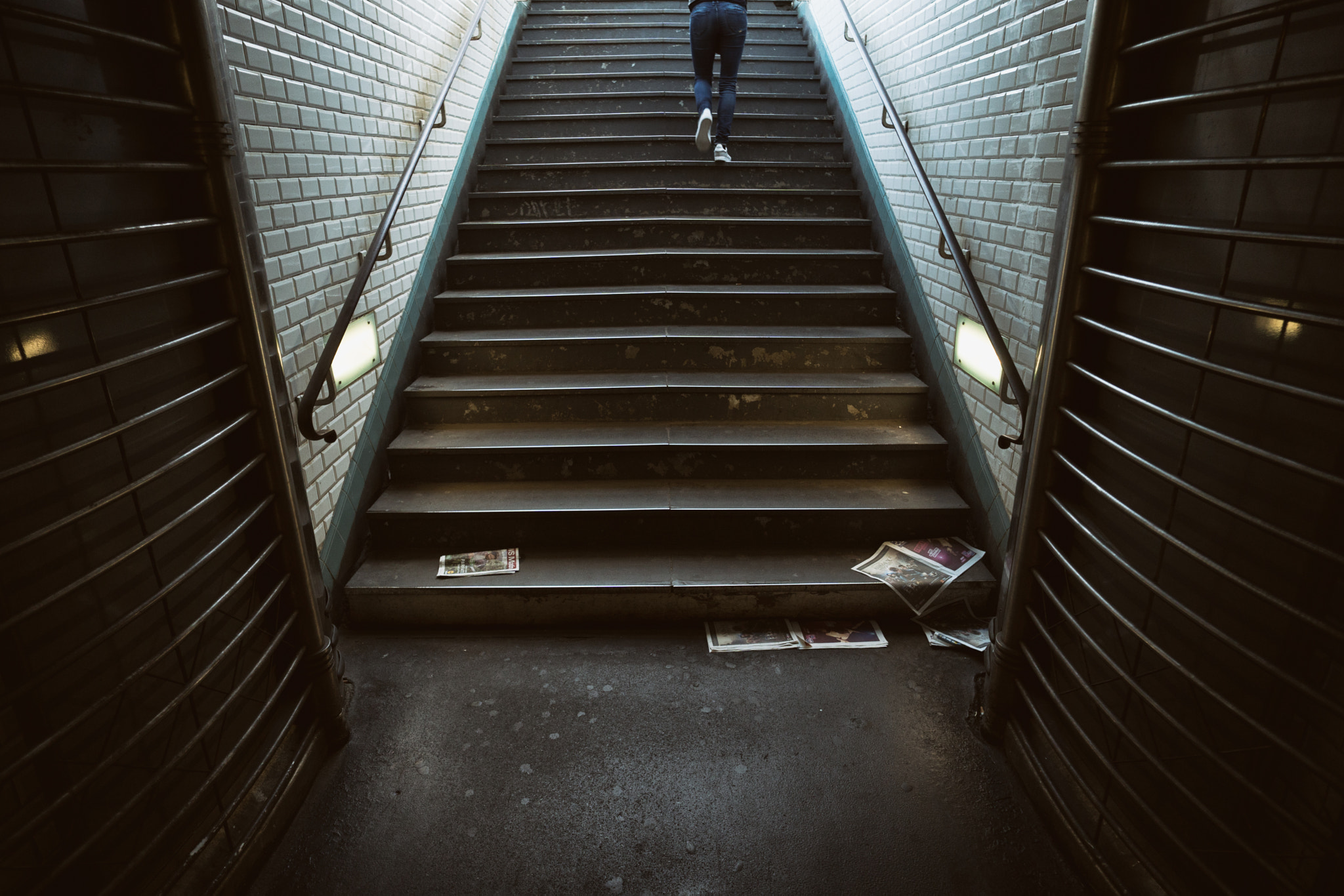 ZEISS Touit 12mm F2.8 sample photo. Metro station, paris | france photography