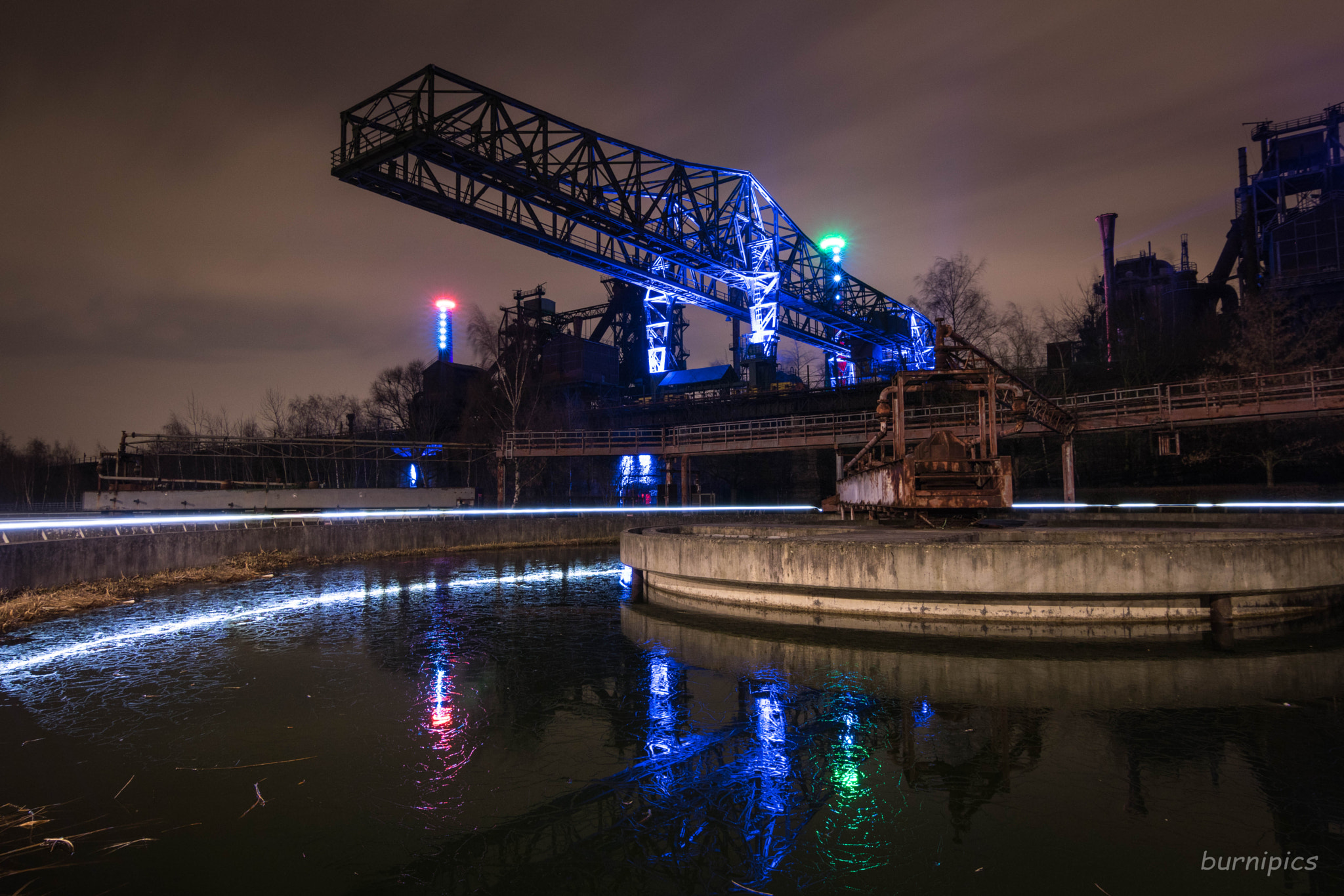 Canon EOS 750D (EOS Rebel T6i / EOS Kiss X8i) sample photo. Long exposure landschaftspark duisburg photography