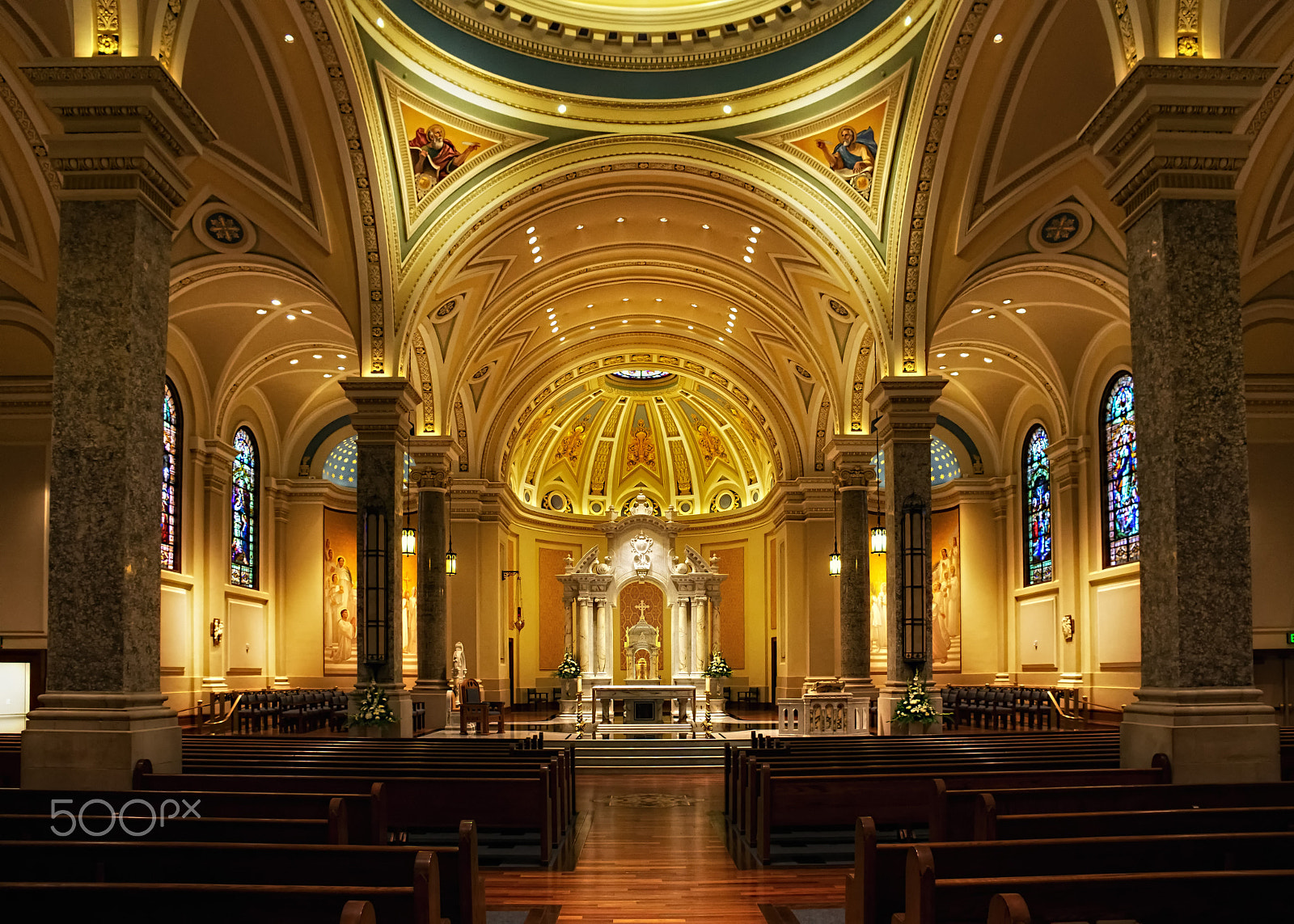 Sony SLT-A65 (SLT-A65V) + Sony DT 16-105mm F3.5-5.6 sample photo. Cathedral of the immaculate conception photography