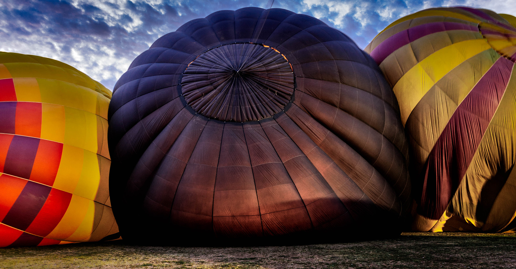 Nikon D700 + Sigma 24-70mm F2.8 EX DG HSM sample photo. Canberra balloon spectacular photography