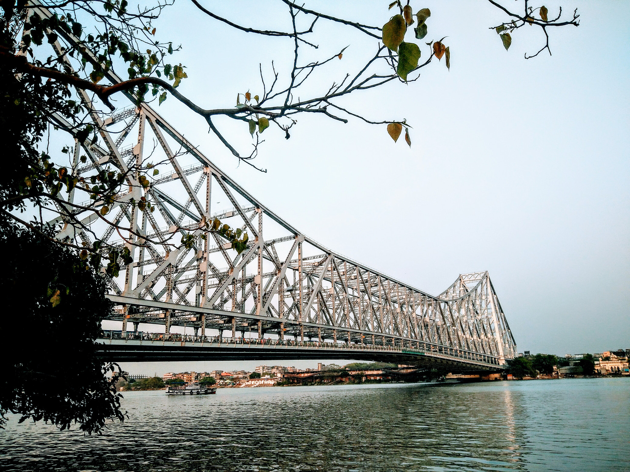 OnePlus ONE E1003 sample photo. Howrah bridge  photography