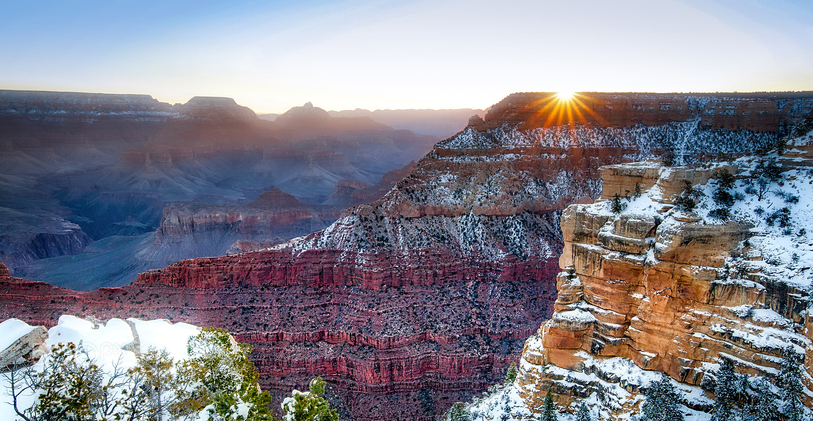 Canon EOS 5D Mark II sample photo. A grand canyon sunrise photography