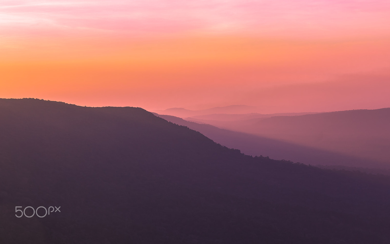 Sigma 18-250mm F3.5-6.3 DC OS HSM sample photo. Dramatic sun light on morning over  silhouette mountain. photography