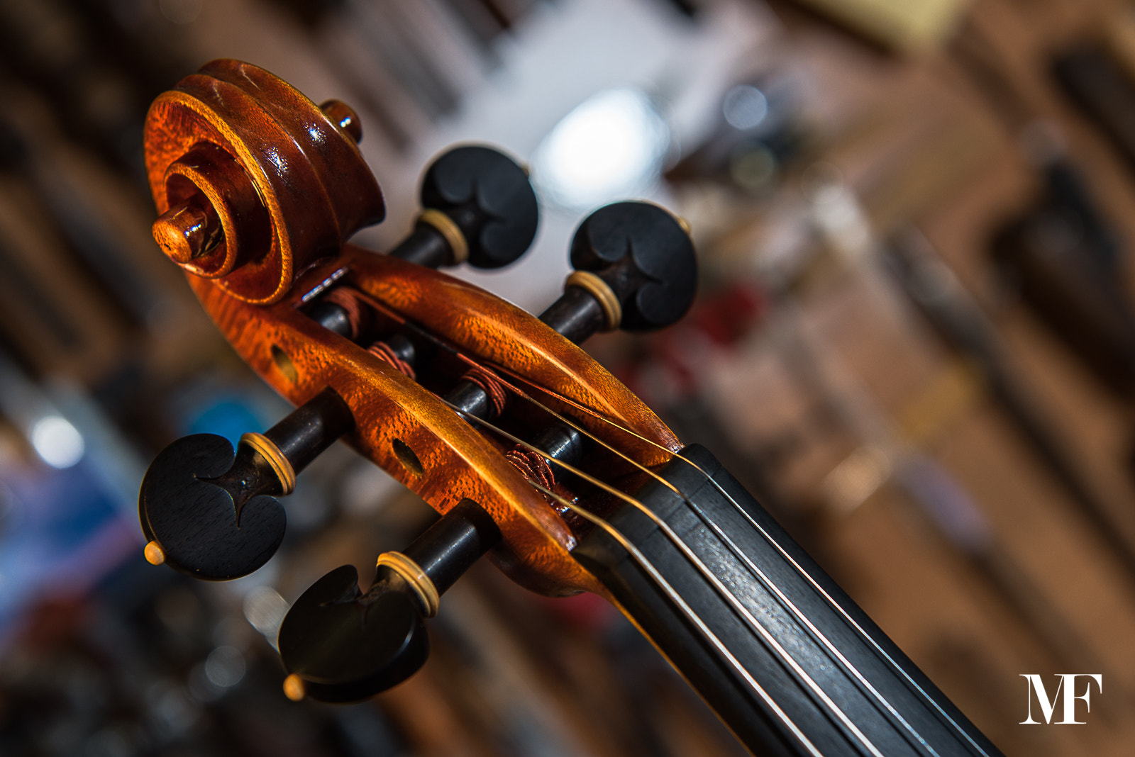 Nikon AF-S Nikkor 24-70mm F2.8E ED VR sample photo. The scroll of the violin c photography