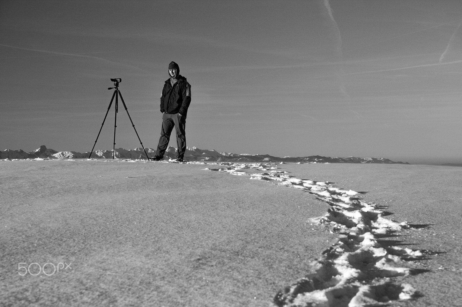 Canon EF-S 18-55mm F3.5-5.6 IS sample photo. Still winter in the mountain photography