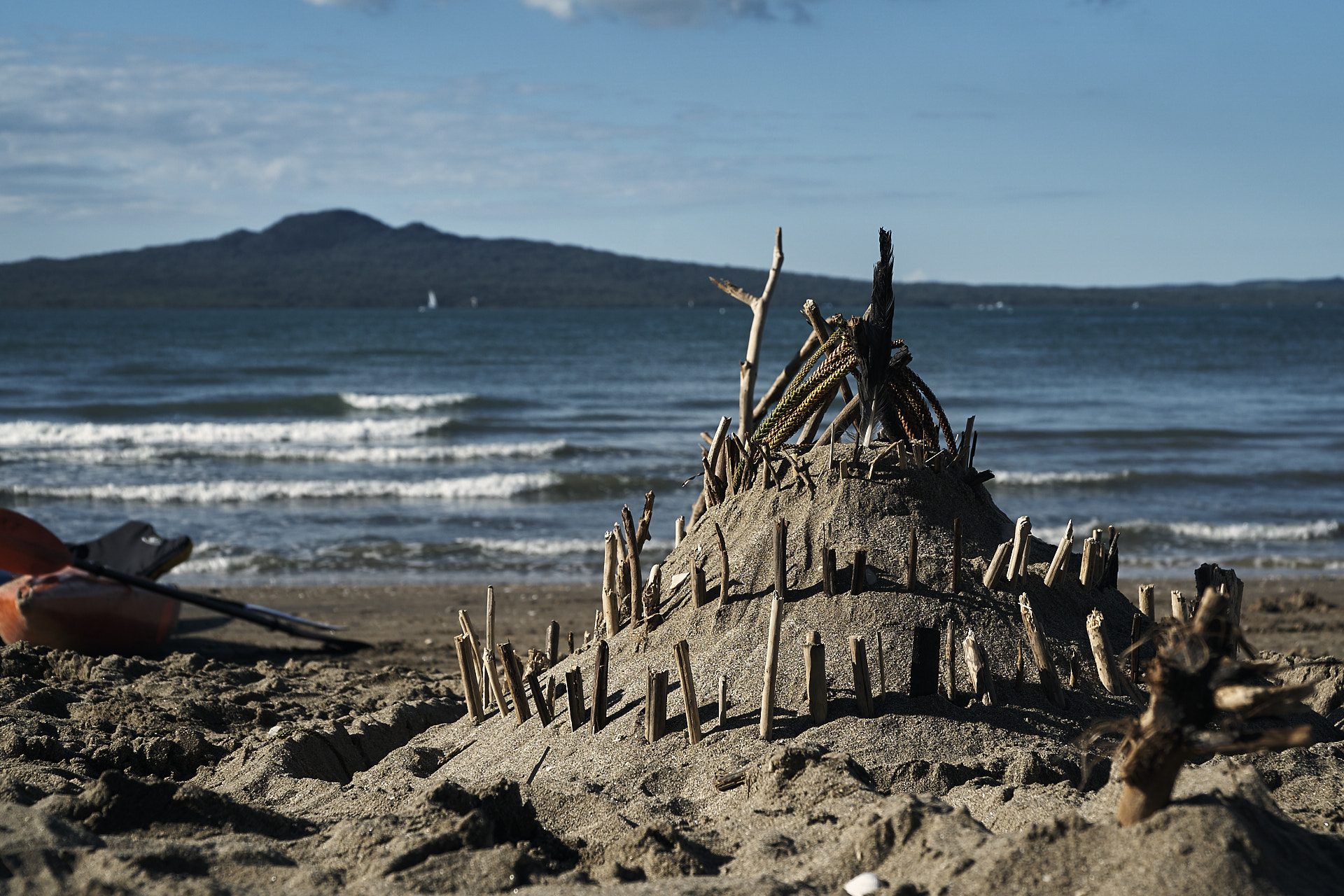 Sony a6000 sample photo. Castle in the sand photography