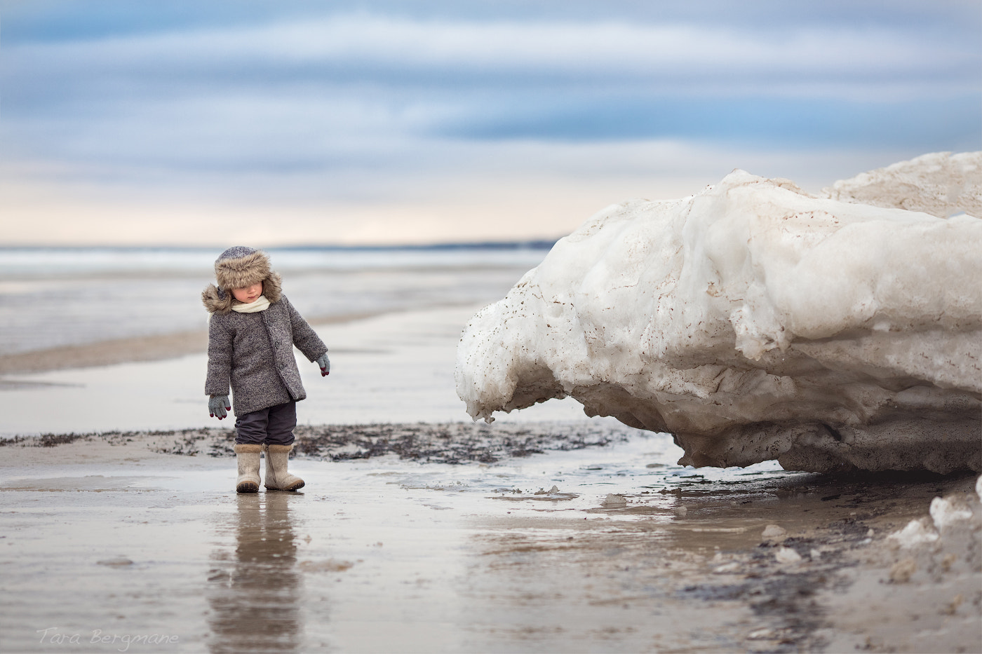 Canon EOS 5D Mark IV + Canon EF 135mm F2L USM sample photo. Winter sea photography