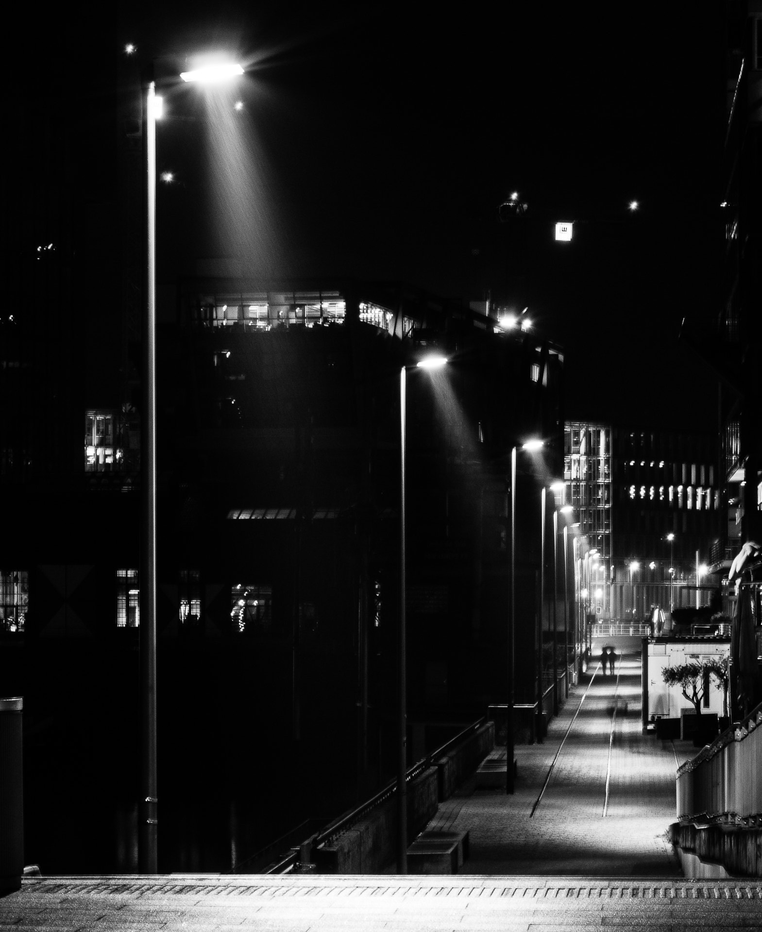 Nikon D300 sample photo. City lights photography