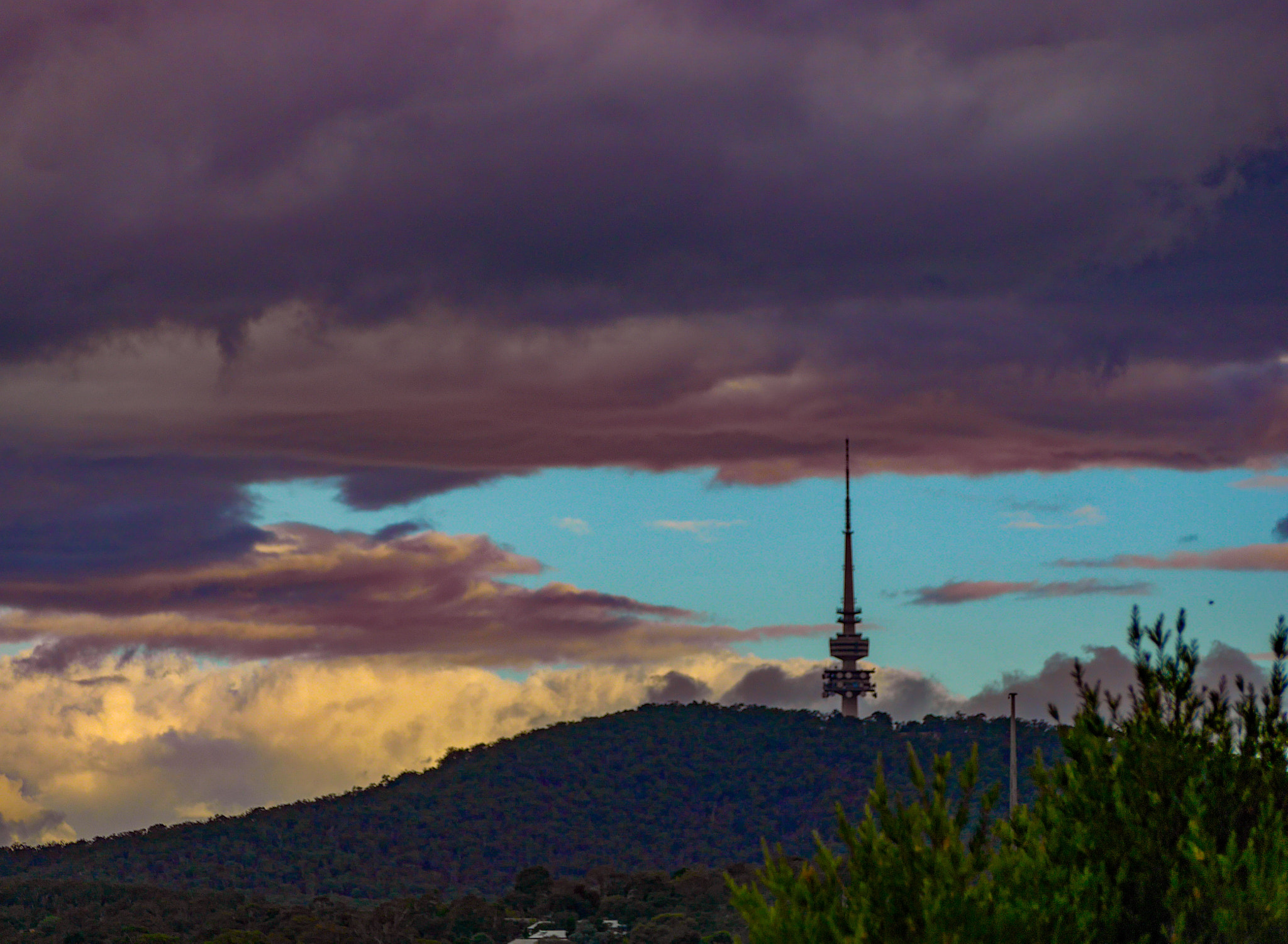 Panasonic DMC-GM1S sample photo. Angry autumn skies - belconnen, canberra, australia photography