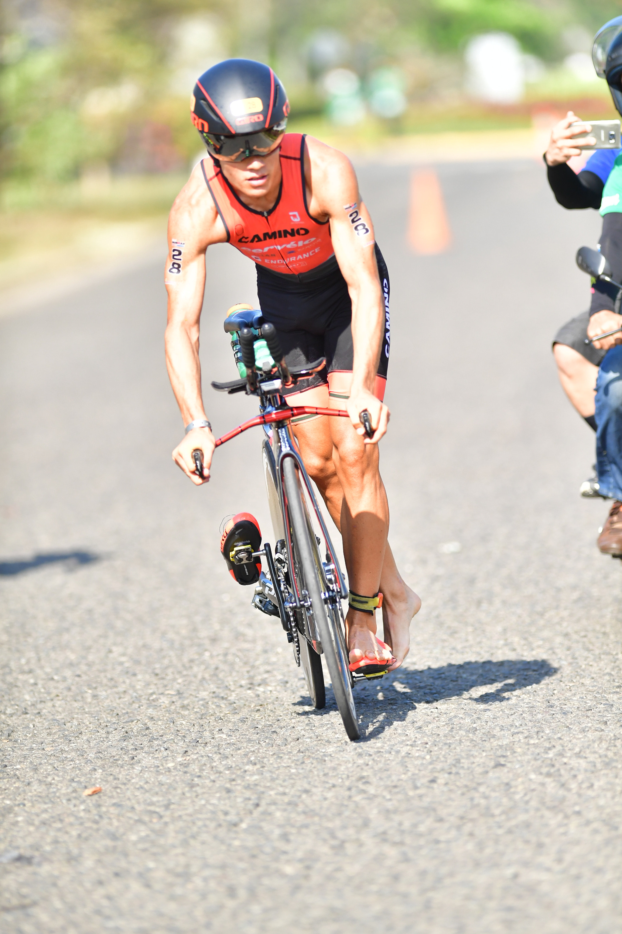 Nikon AF-S Nikkor 300mm F2.8G ED VR II sample photo. Ironman 70.3 photography