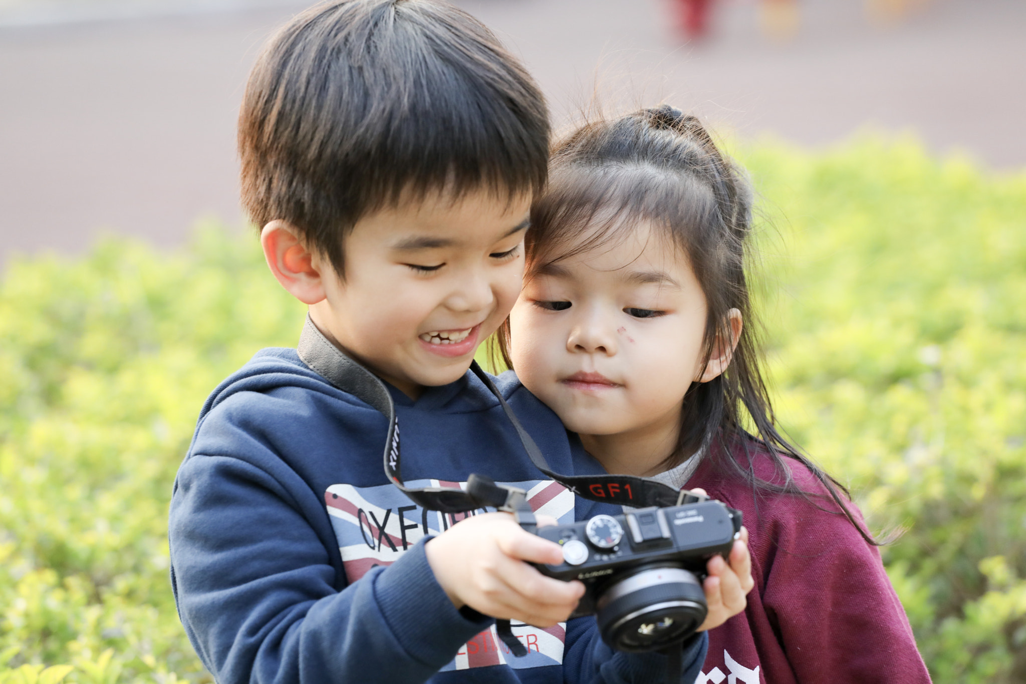 Canon EF 70-200mm F4L USM sample photo. Little photographer photography