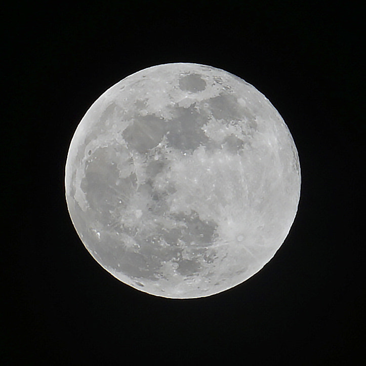 Sony a6300 sample photo. Full moon - februari 2017 photography